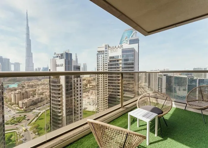 3Bhk Apt With Burj Khalifa View