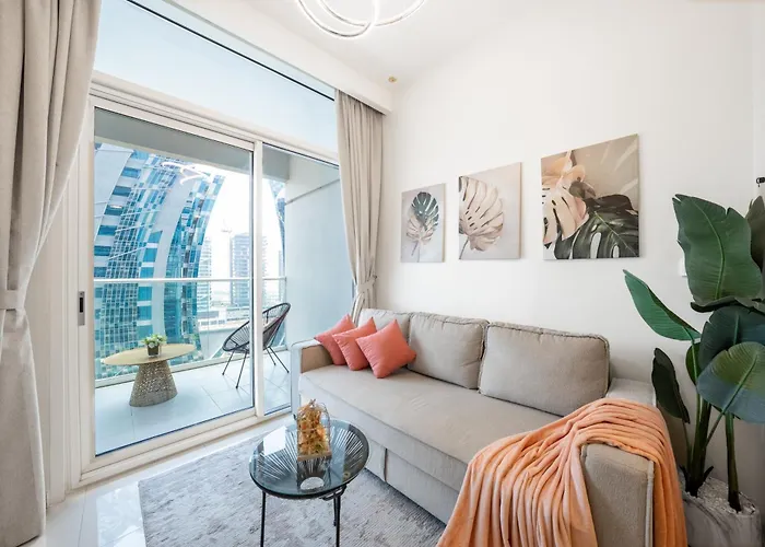 Chic 1-Bedroom Retreat With Stunning Canal View Near Burj Khalifa & Business Bay