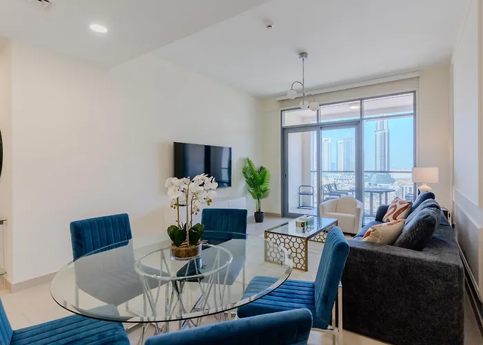 Burj Khalifa View - 2Br And Maid - Downtown