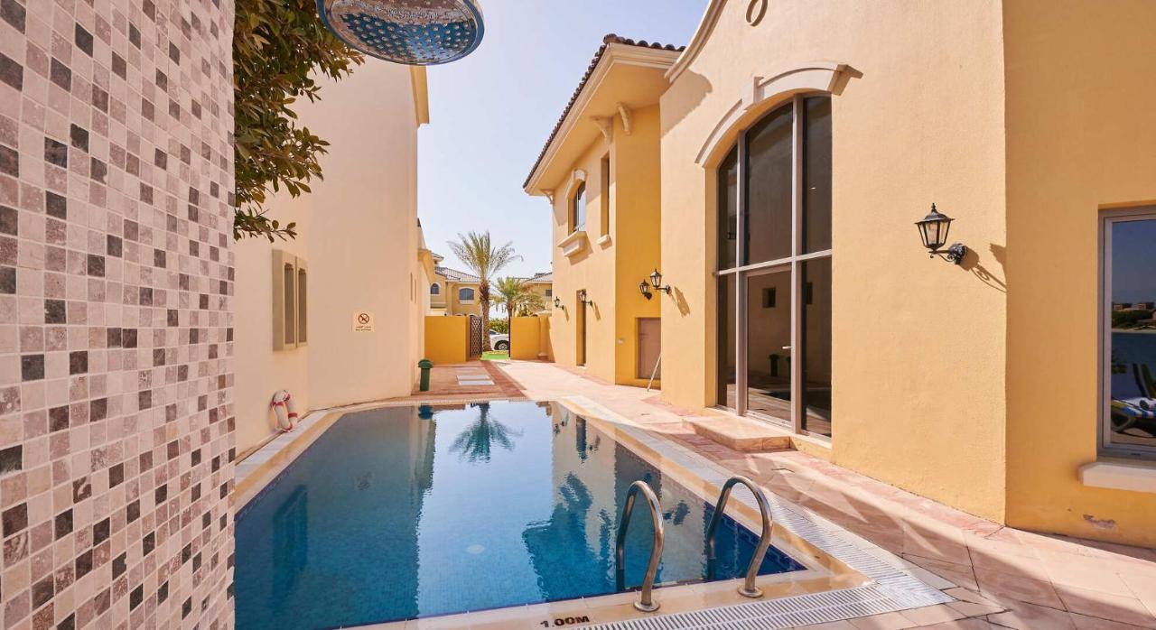 Villa Rose Dream - 5 Bedrooms Palm On The Beach With Private Pool Dubai