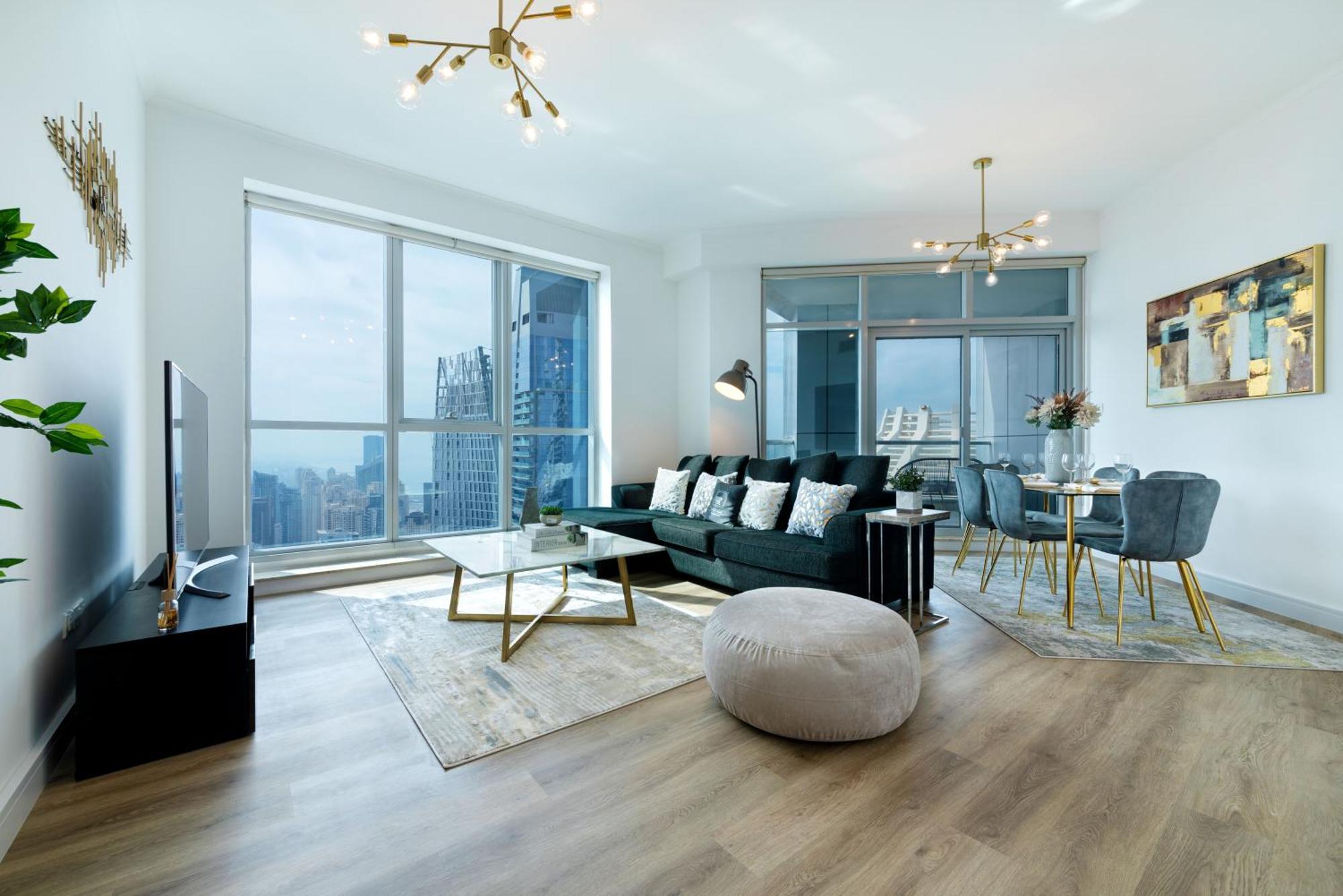 Maison Privee - High-floor Trendy With Marina, Palm & Ocean Vws Dubai