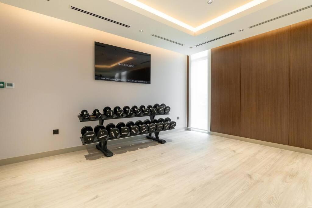 Apartment Modern 1bdr - 10min From Burj Khalifa - Sobha Waves *