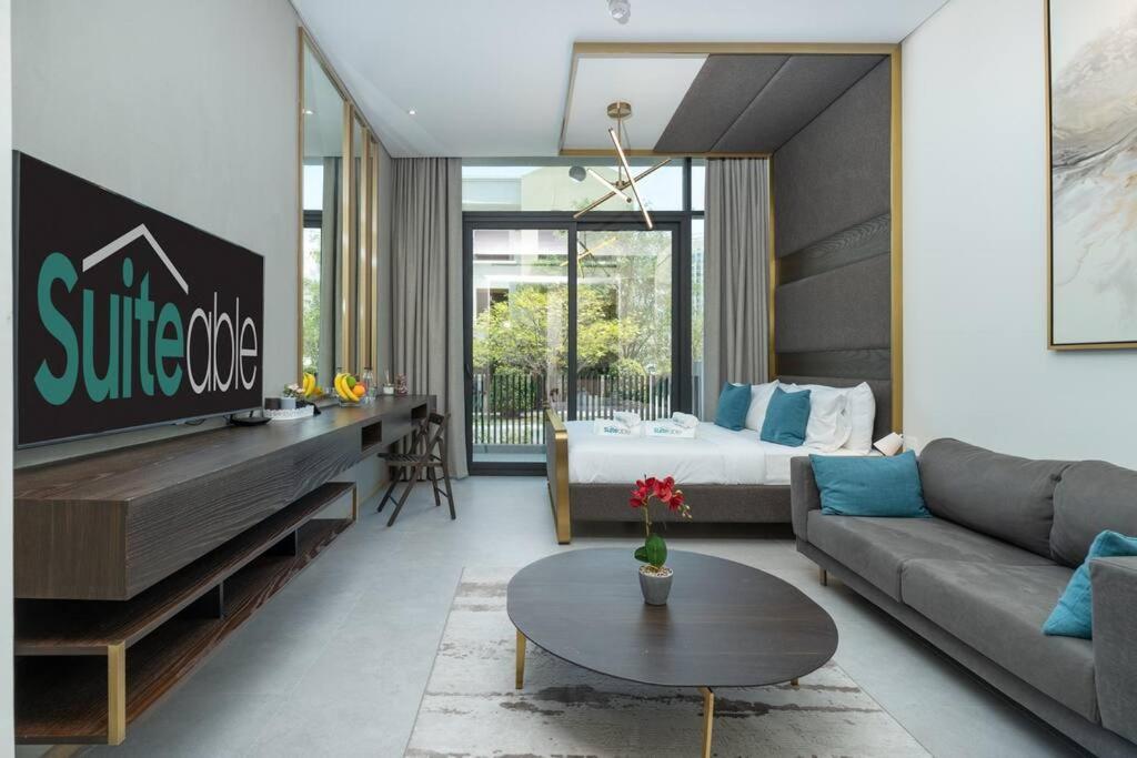 Apartment Modern W Spacious Terrace In Jvc -suiteable Dubai