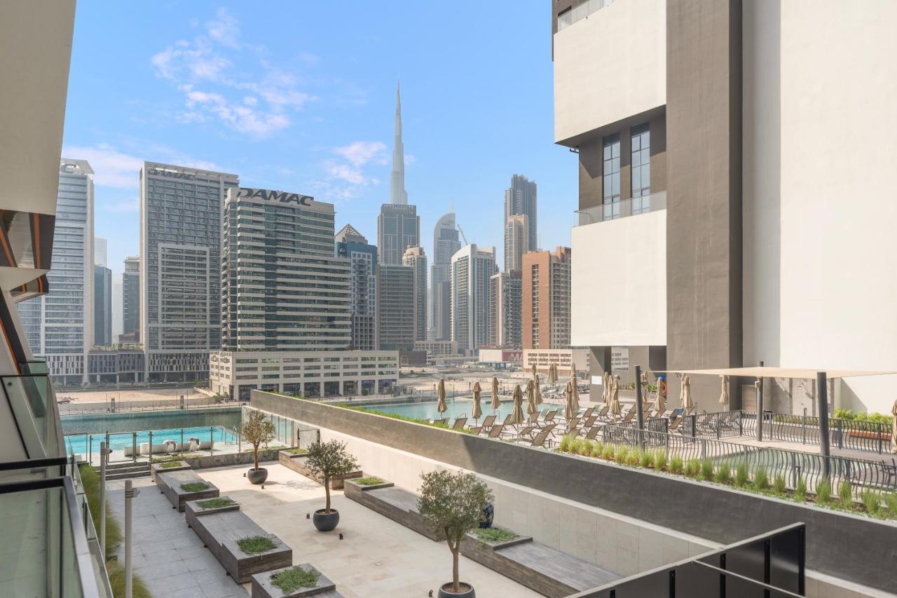 Welhome - Contemporary 1br In Binghatti Canal & Burj Views Apartment Dubai