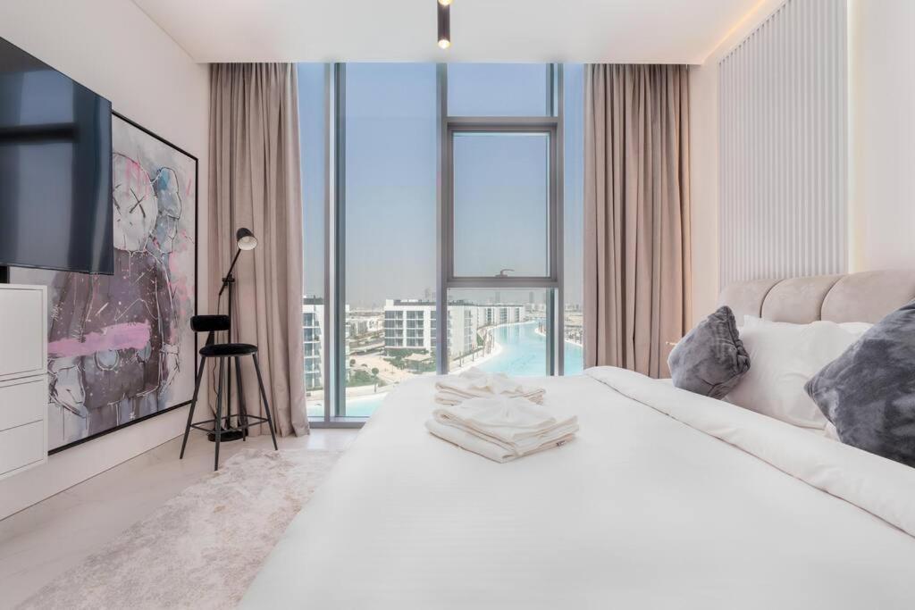 Apartment One Bedroom - 10min From Burj Khalifa - Lagoon View *