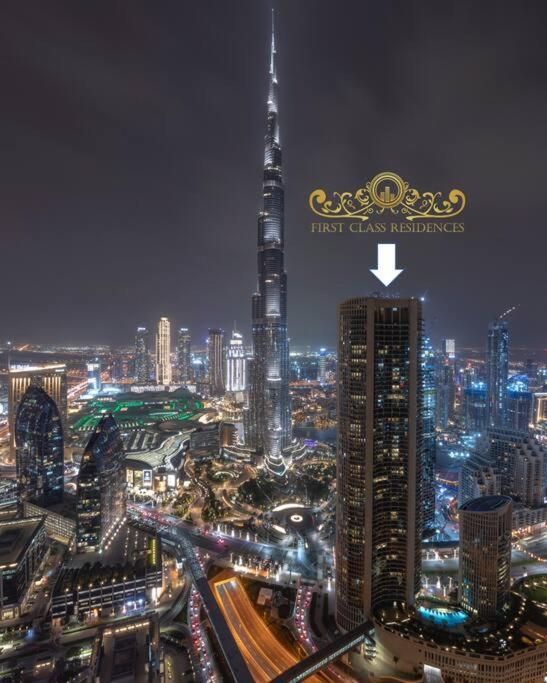 Apartment First Class 3br With Full Burj Khalifa And Fountain View Dubai