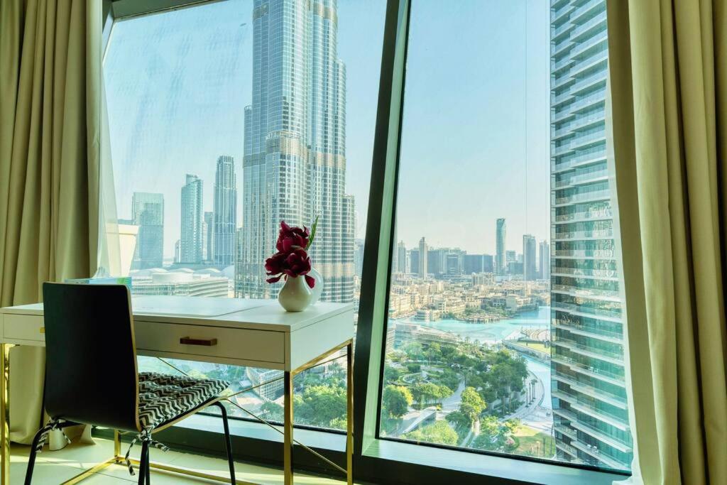 First Class 3br With Full Burj Khalifa And Fountain View Apartment