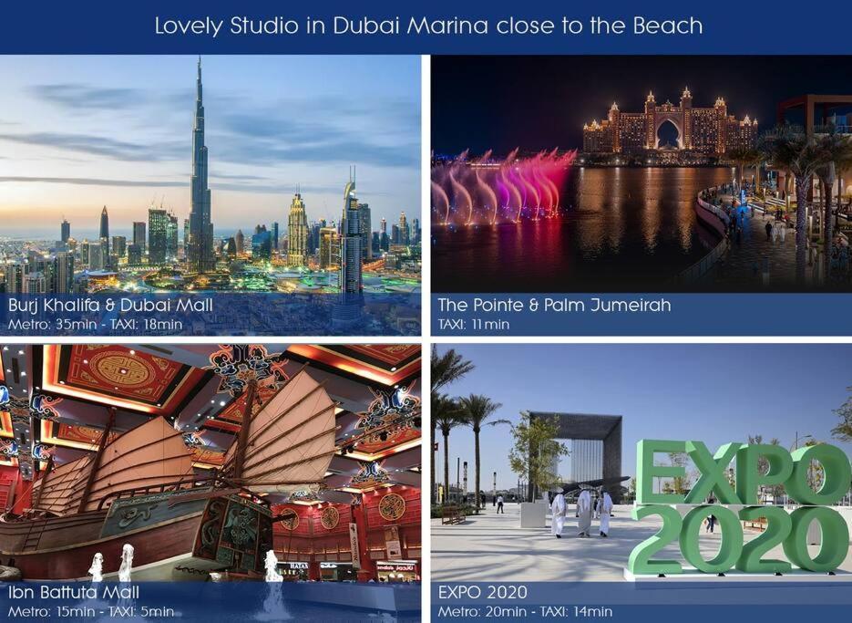 Apartment Stylish By & Metro In Marina Dubai