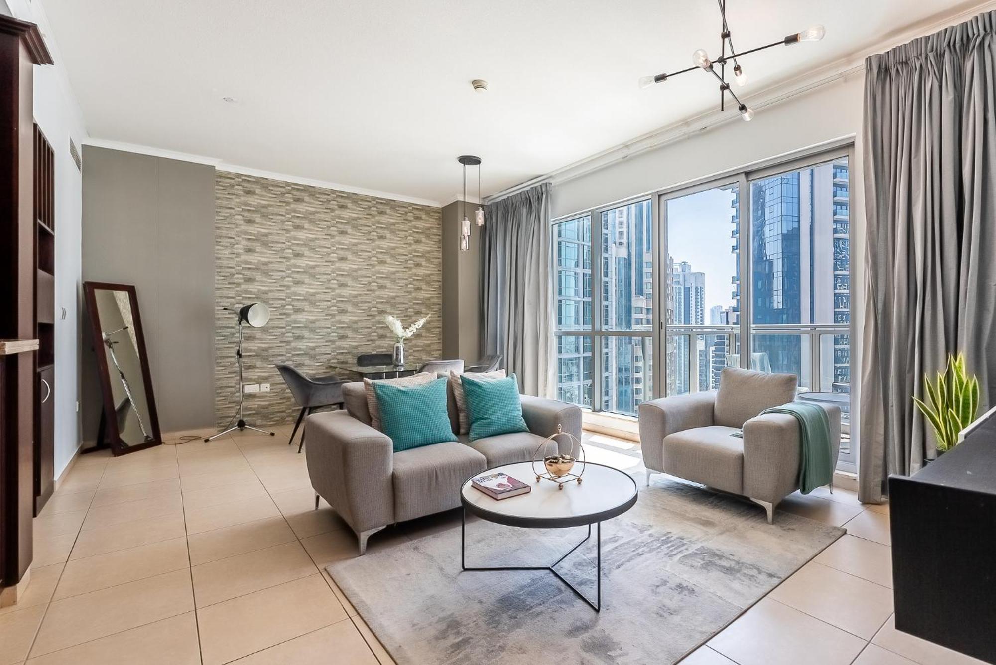 Apartment Cozy 1 Bedroom I Downtown I Near Burj Khalifa