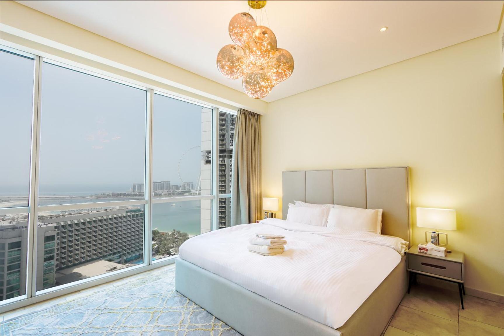 Heart Of Jbr - Al Fattan Marine Tower 3 Bedroom En-suite Maid With Sea View Apartment Dubai