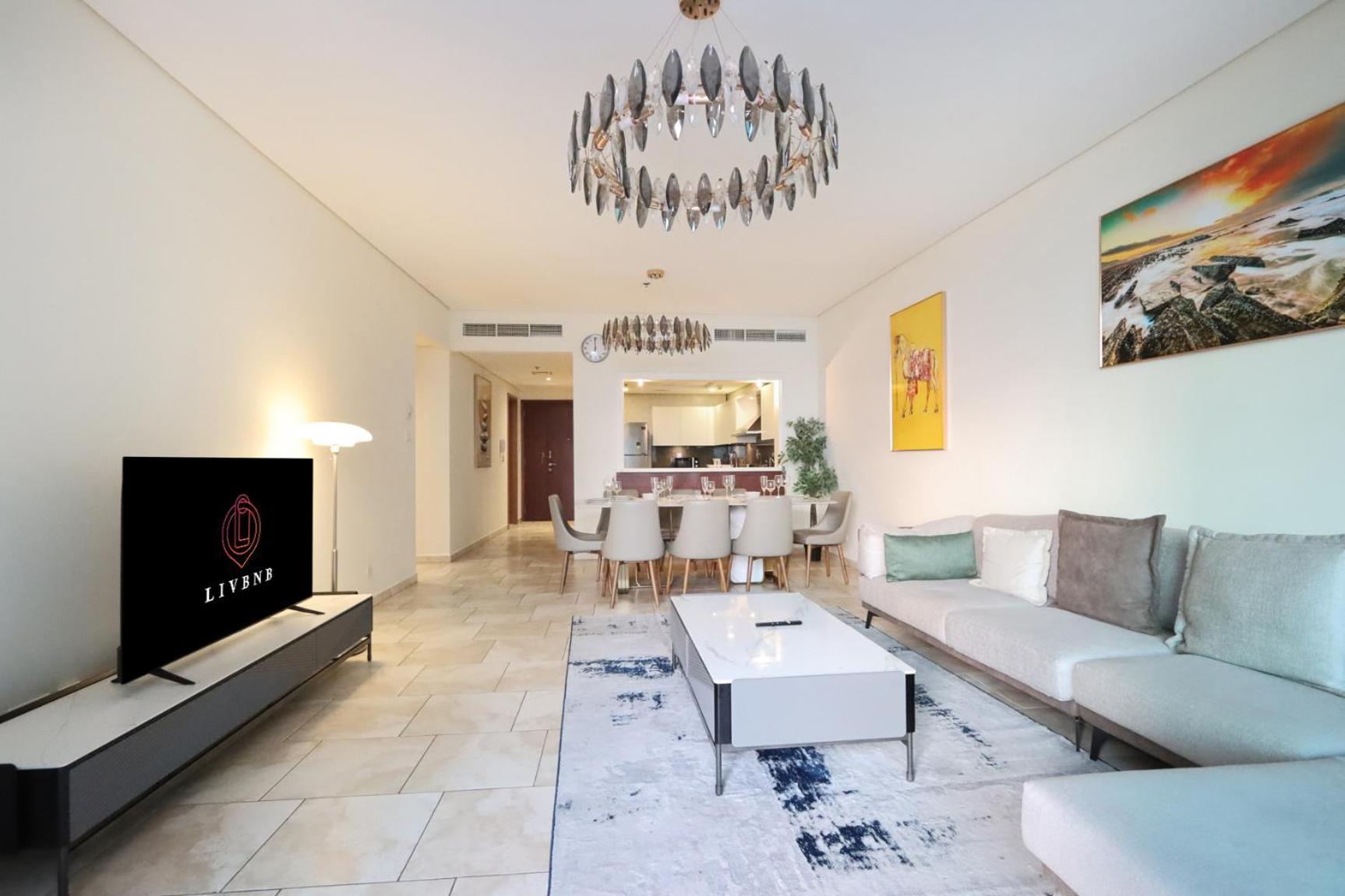 Apartment Heart Of Jbr - Al Fattan Marine Tower 3 Bedroom En-suite Maid With Sea View *