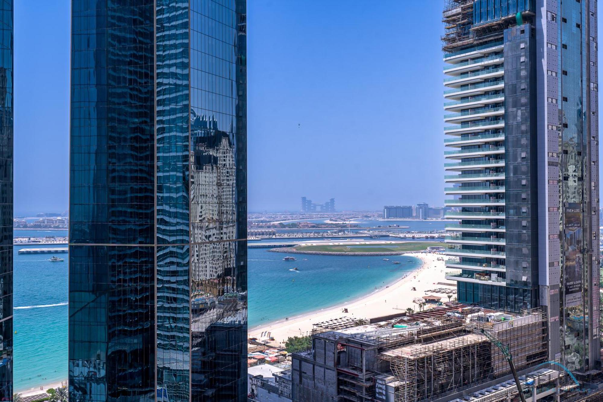 Sophisticated 3br W/ Assistant's At Al Fattan Marine Towers 2 Jbr By Deluxe Homes Apartment Dubai