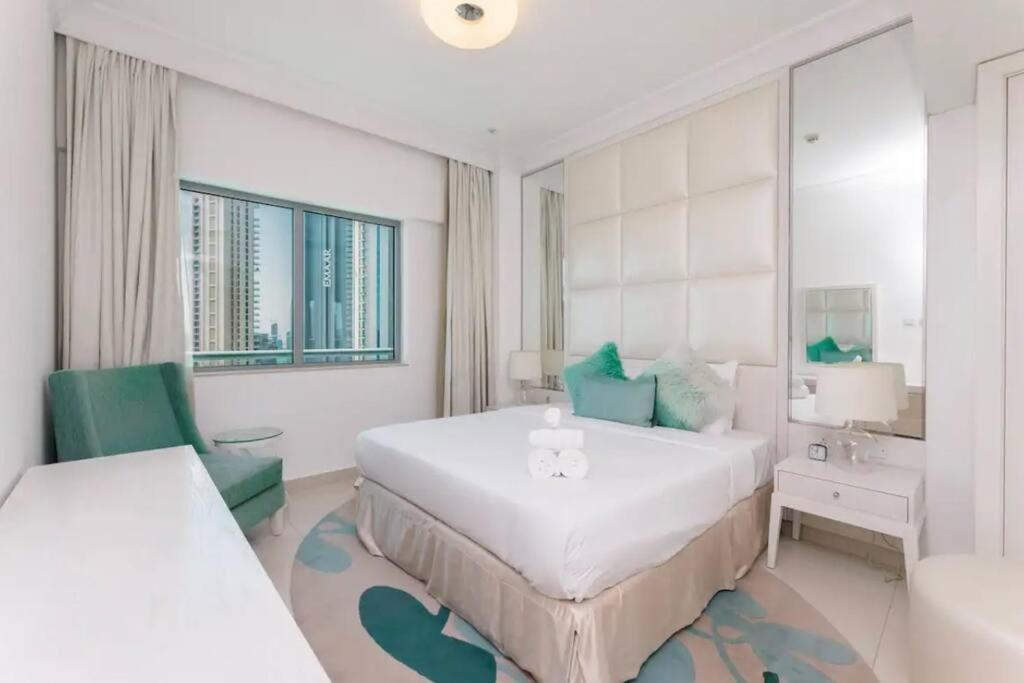 Apartment Lux Flat Next To Dubaimall With Burj Khalifa View! *