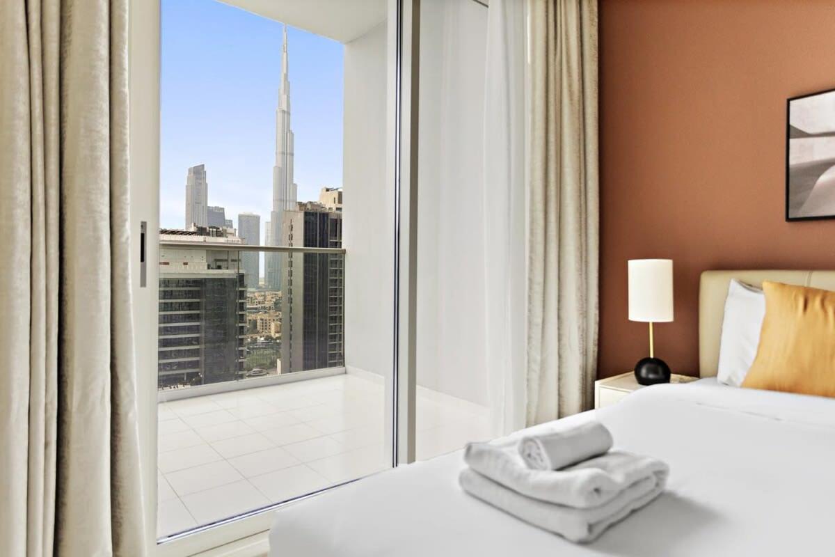 Silkhaus 2bdr With Burj View In New Tower Business Bay Apartment