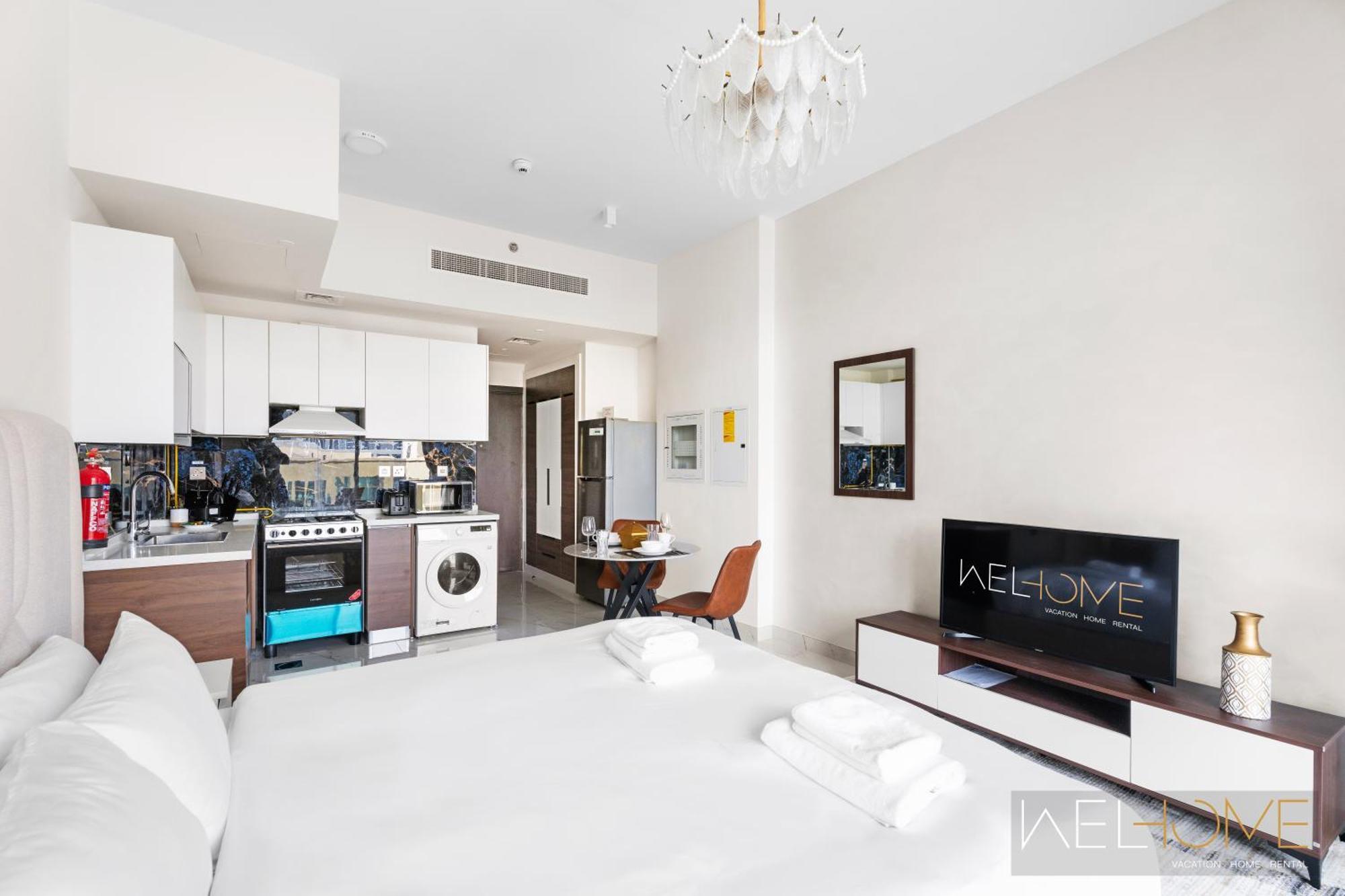 Welhome - Cozy Apt. With Private Balcony In Arjan Dubai