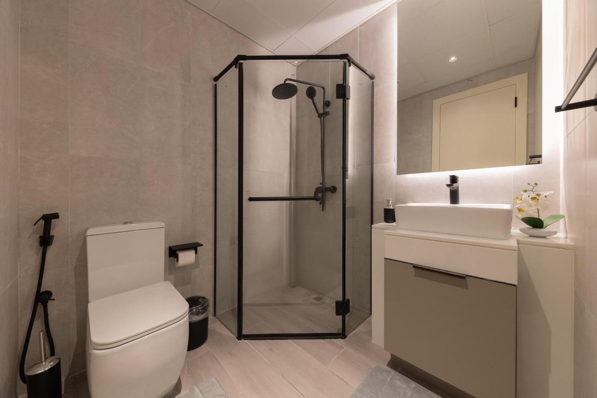 Apartment Fresh & Quiet 1br At Midtown Noor 4 Tower *