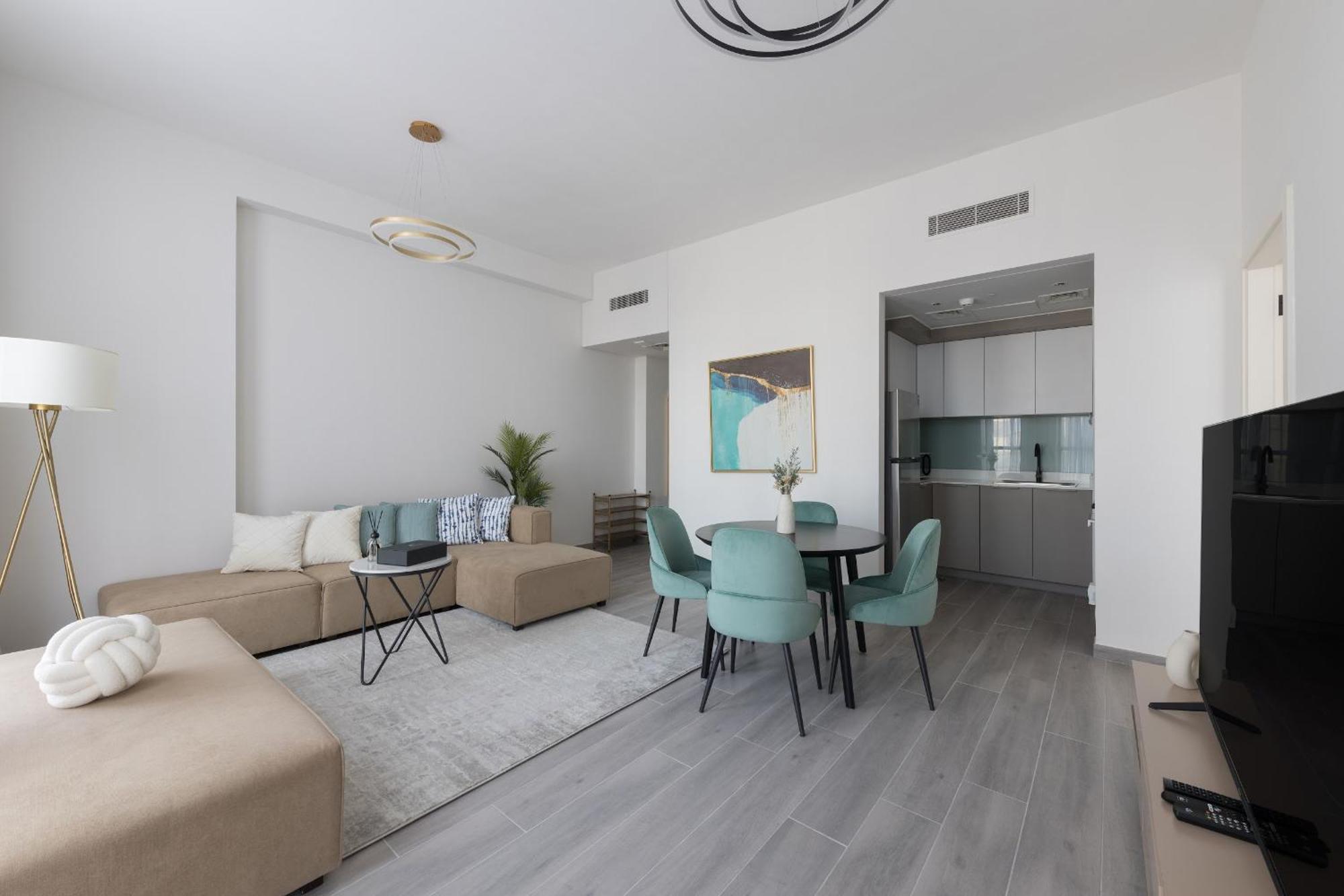 Apartment Fresh & Quiet 1br At Midtown Noor 4 Tower