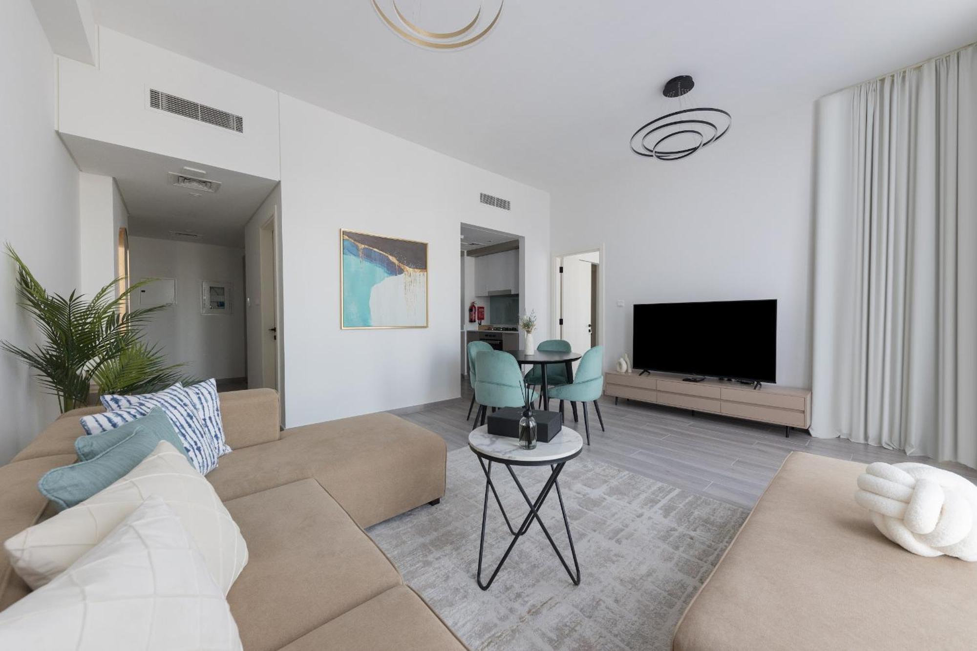 Fresh & Quiet 1br At Midtown Noor 4 Tower Dubai