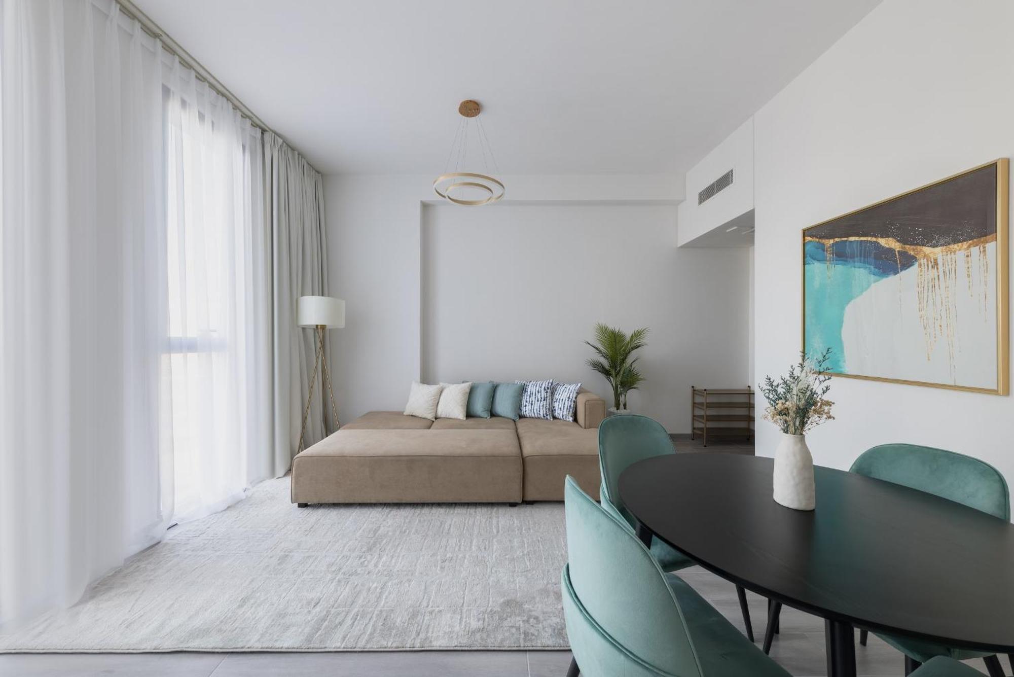 Apartment Fresh & Quiet 1br At Midtown Noor 4 Tower