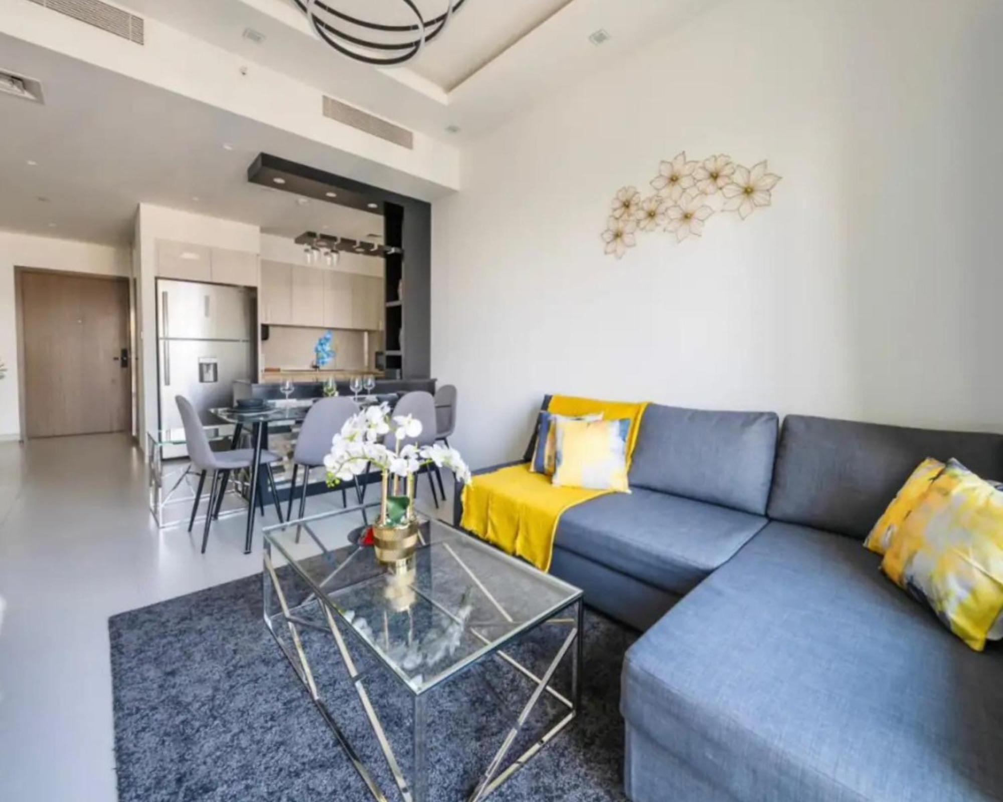 Lux 2br Downtown - Burj-fountain View - Pool -gym Apartment Dubai