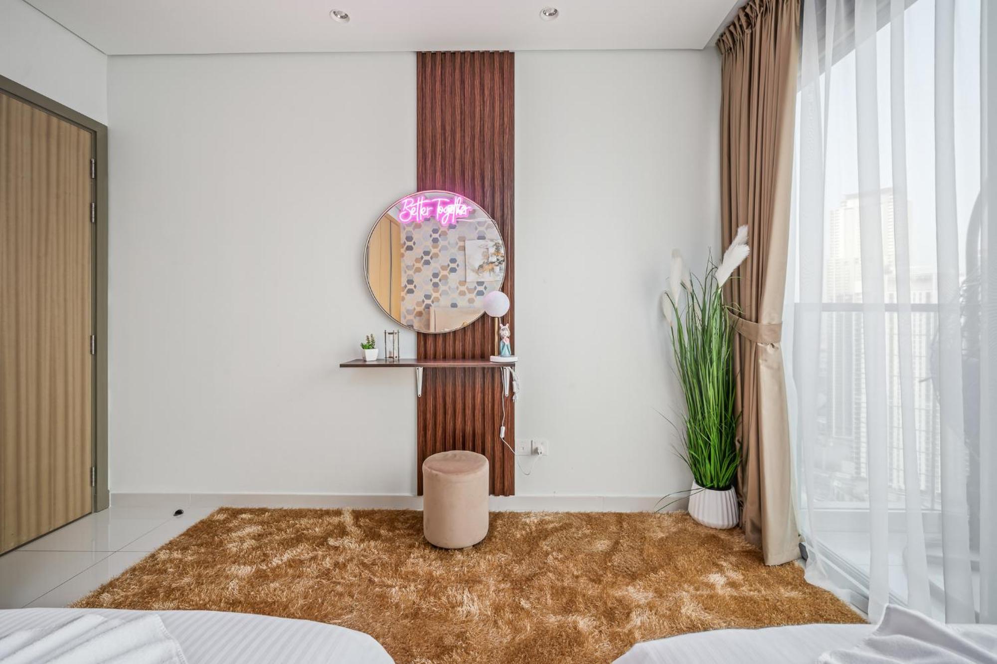 Apartment Super High Infinity Pool And Amazing Burj Khalifa View 3 Bedroom In Paramount Midtown Dubai