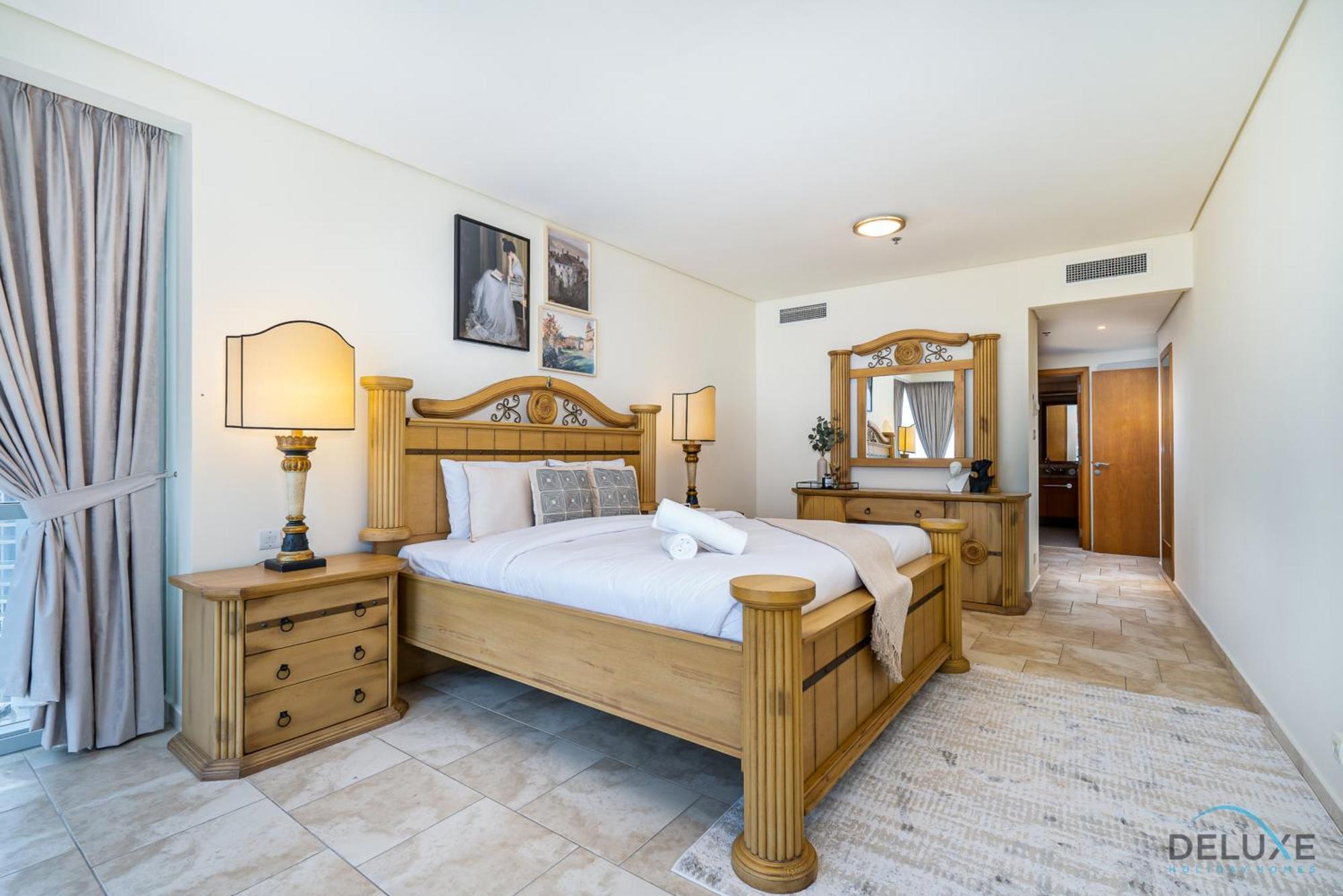 Sophisticated 3br W/ Assistant's At Al Fattan Marine Towers 2 Jbr By Deluxe Homes * Dubai