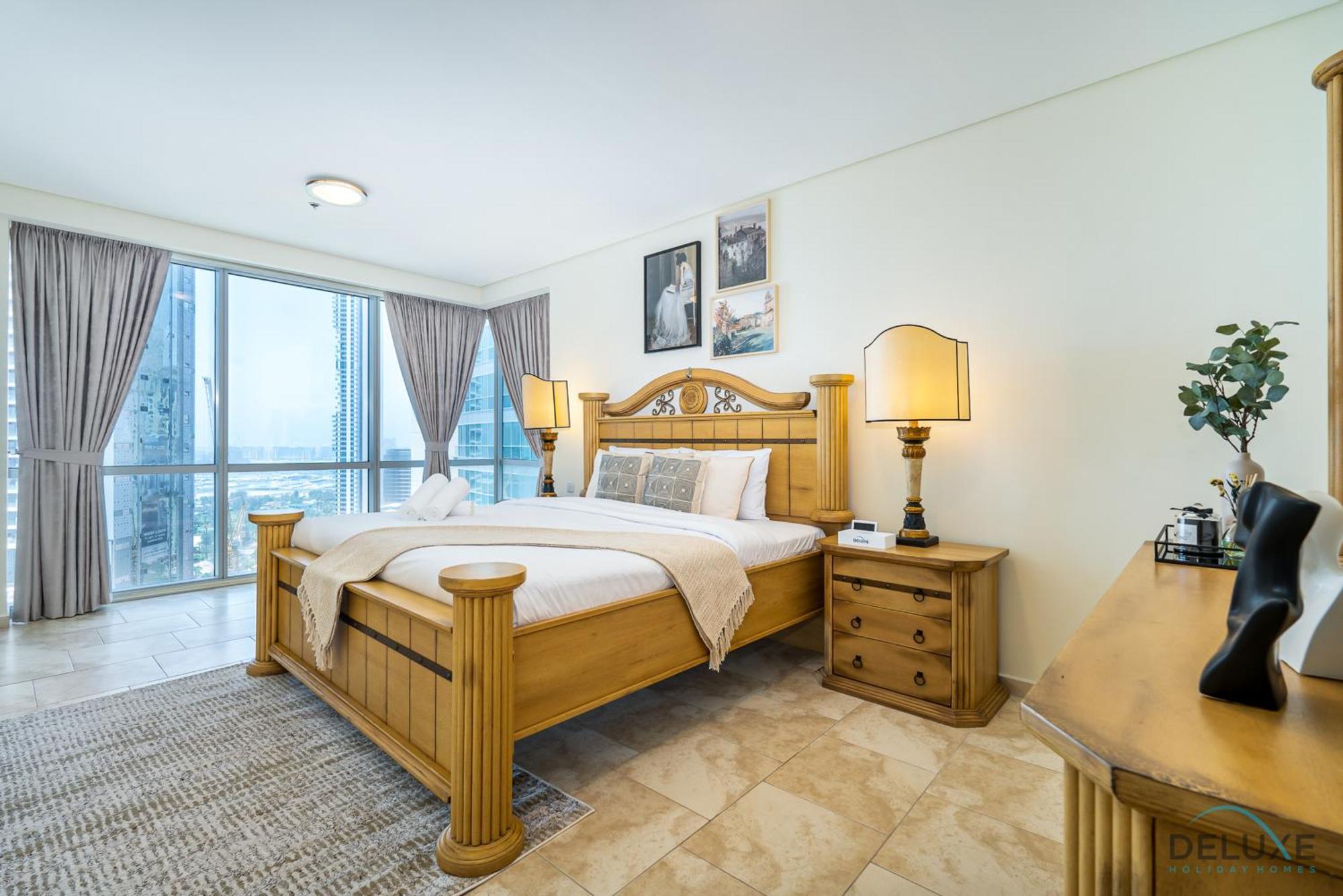 Sophisticated 3br W/ Assistant's At Al Fattan Marine Towers 2 Jbr By Deluxe Homes *