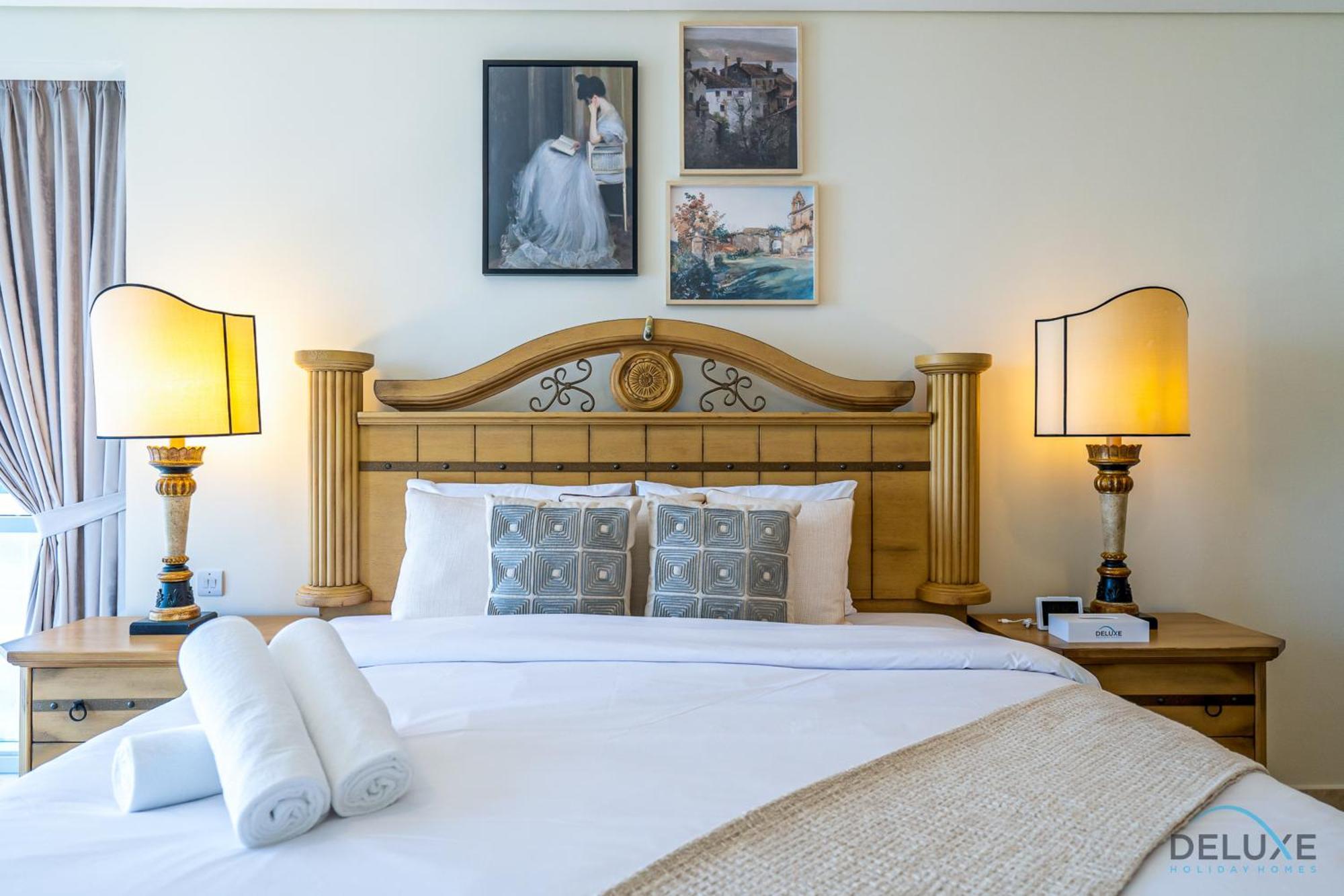 Sophisticated 3br W/ Assistant's At Al Fattan Marine Towers 2 Jbr By Deluxe Homes *