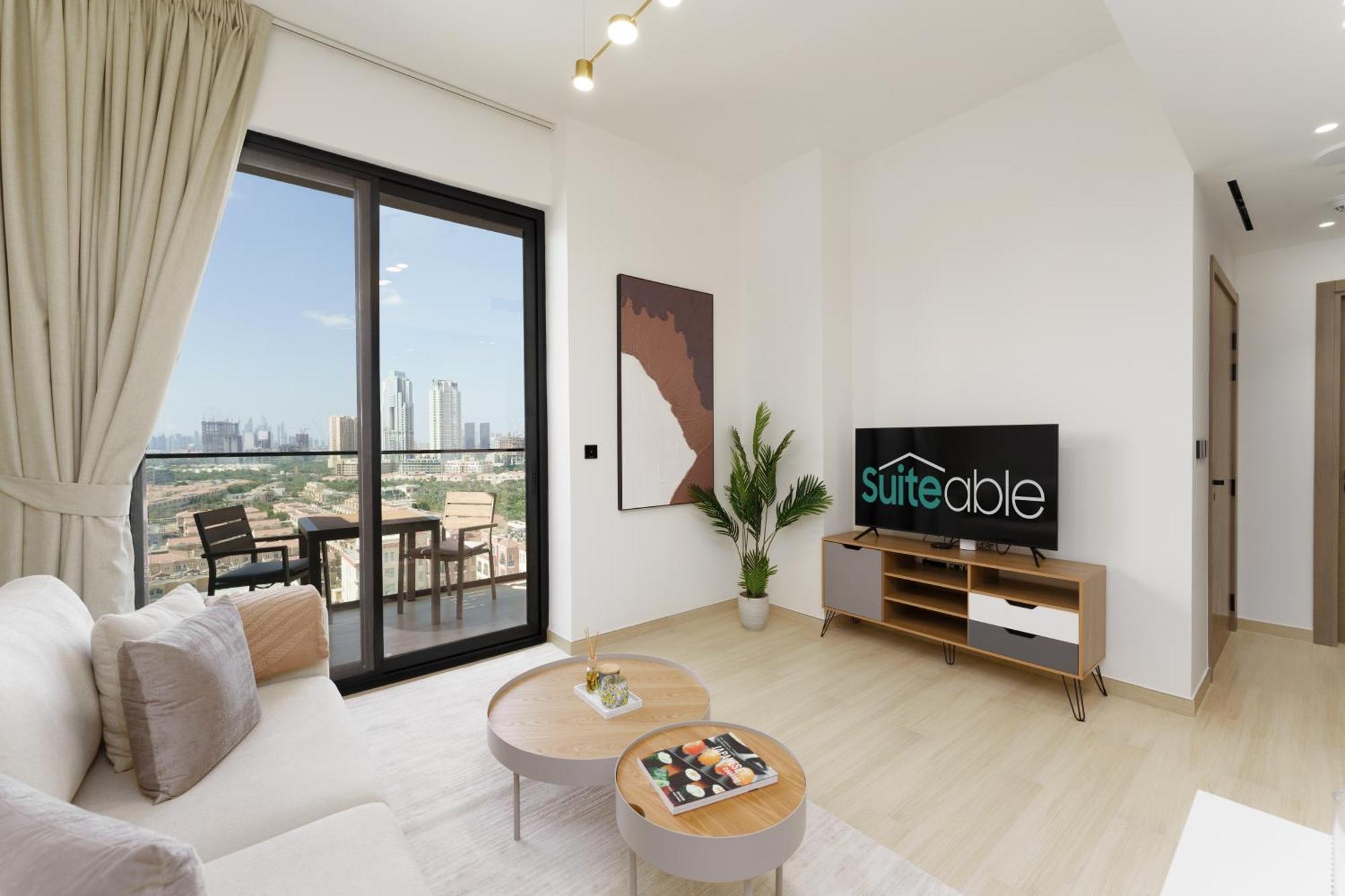 Luxury Living In 1 Bedroom In Jvc Apartment *