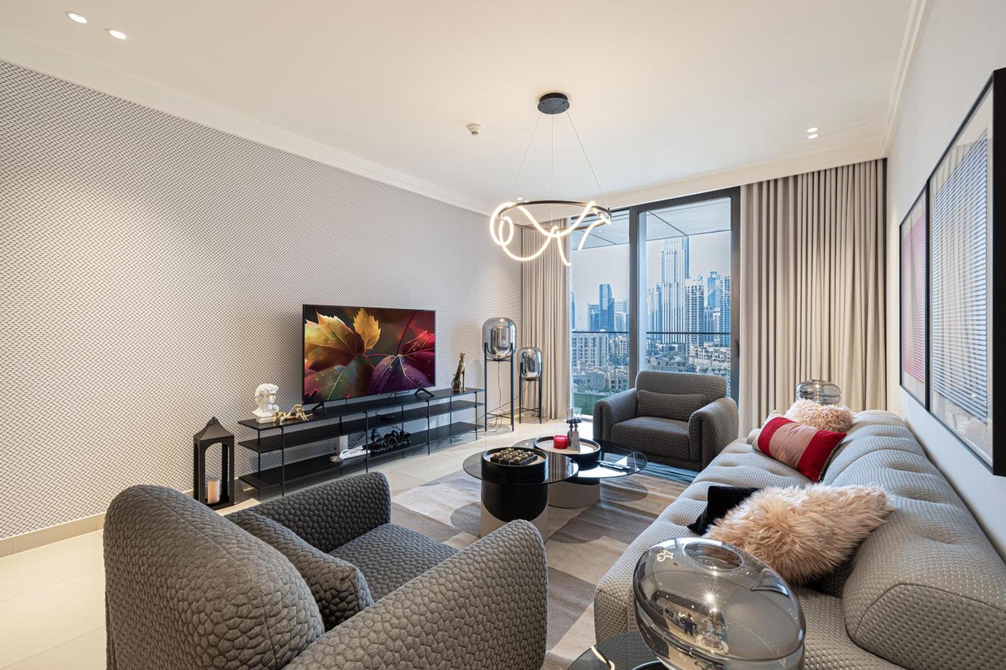 Modern 3br + Maid Connected To Mall Apartment Dubai