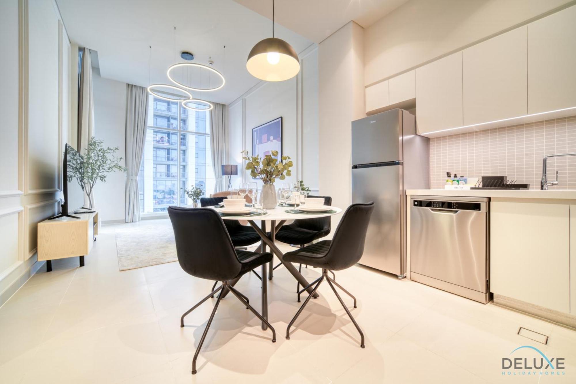 Beautiful 1br In Harbour Gate 1, Creek Harbour By Deluxe Homes Dubai