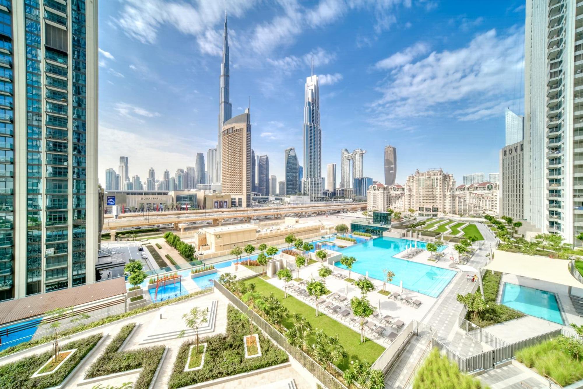 Downtown - 2br With Burj Khalifa View Apartment Dubai