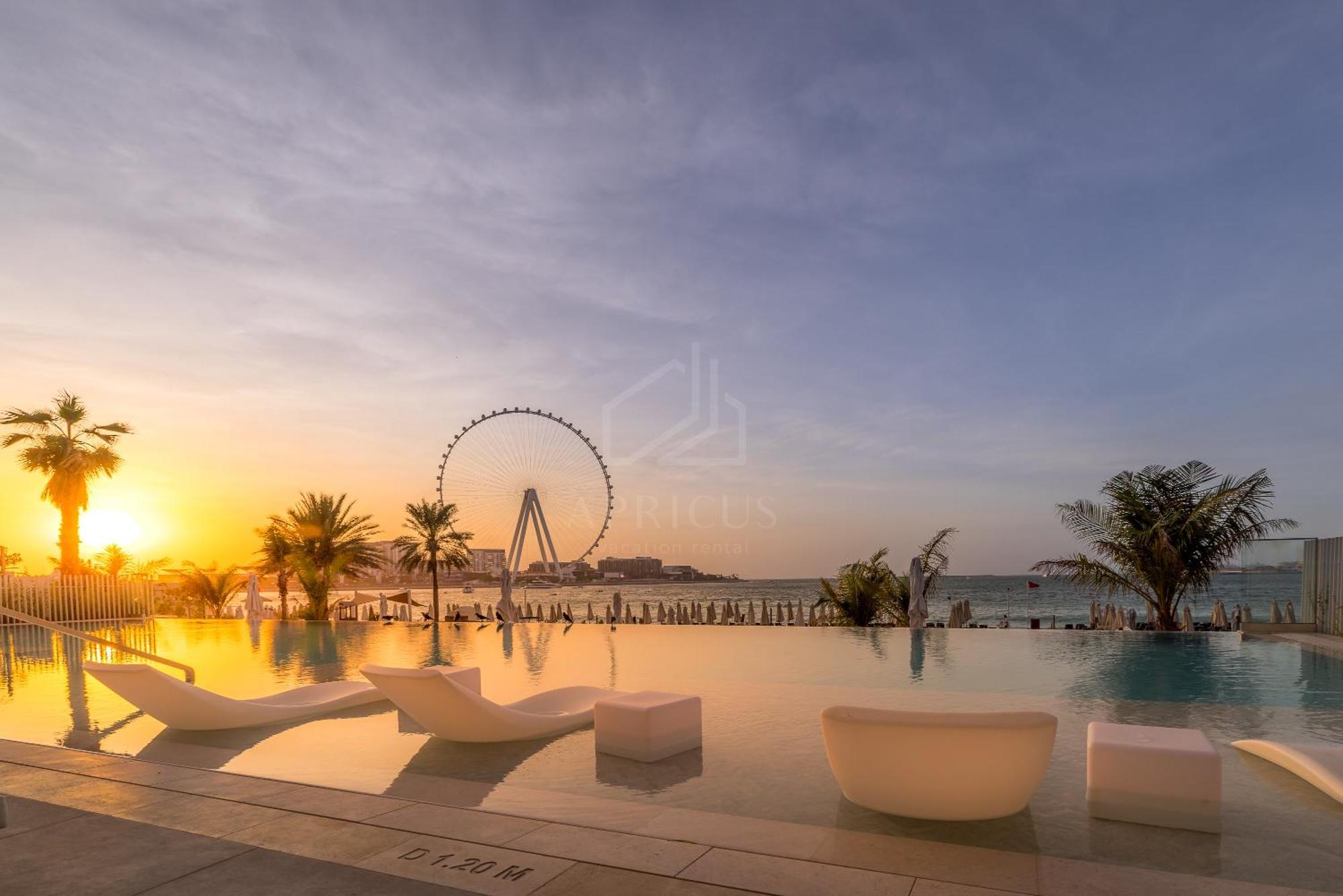Panoramic Sea View From New 2bd In La Vie Jbr *