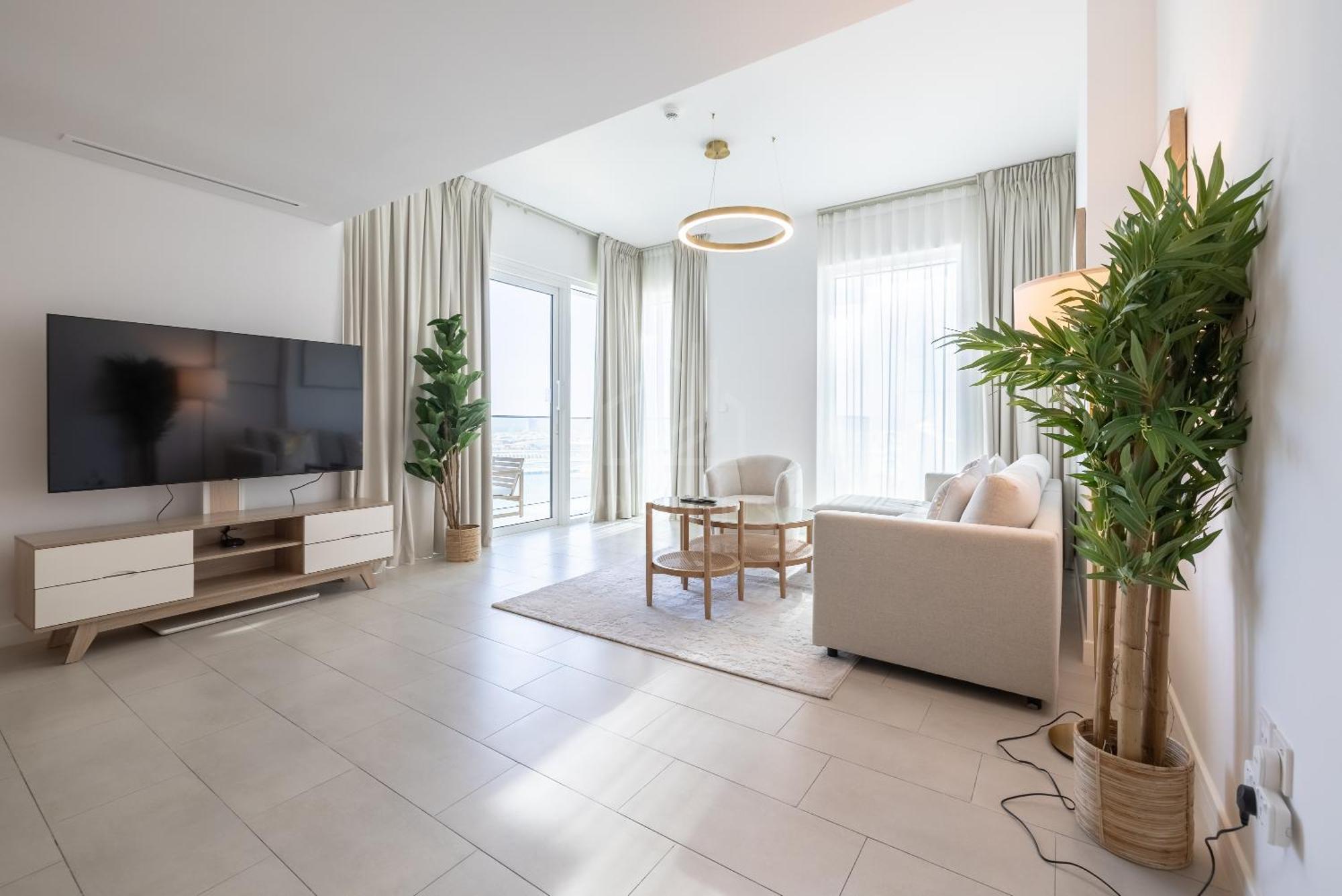 Panoramic Sea View From New 2bd In La Vie Jbr Apartment