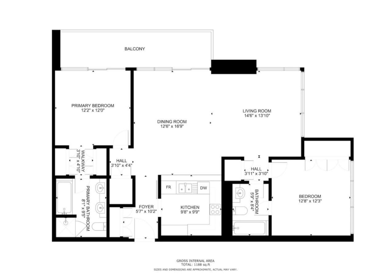 Apartment The Fairways - Calm Two Bedroom Dubai