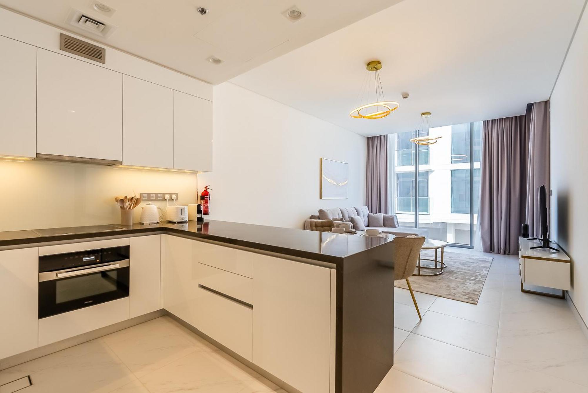 District One I Mbr I Lagoons View Apartment Dubai