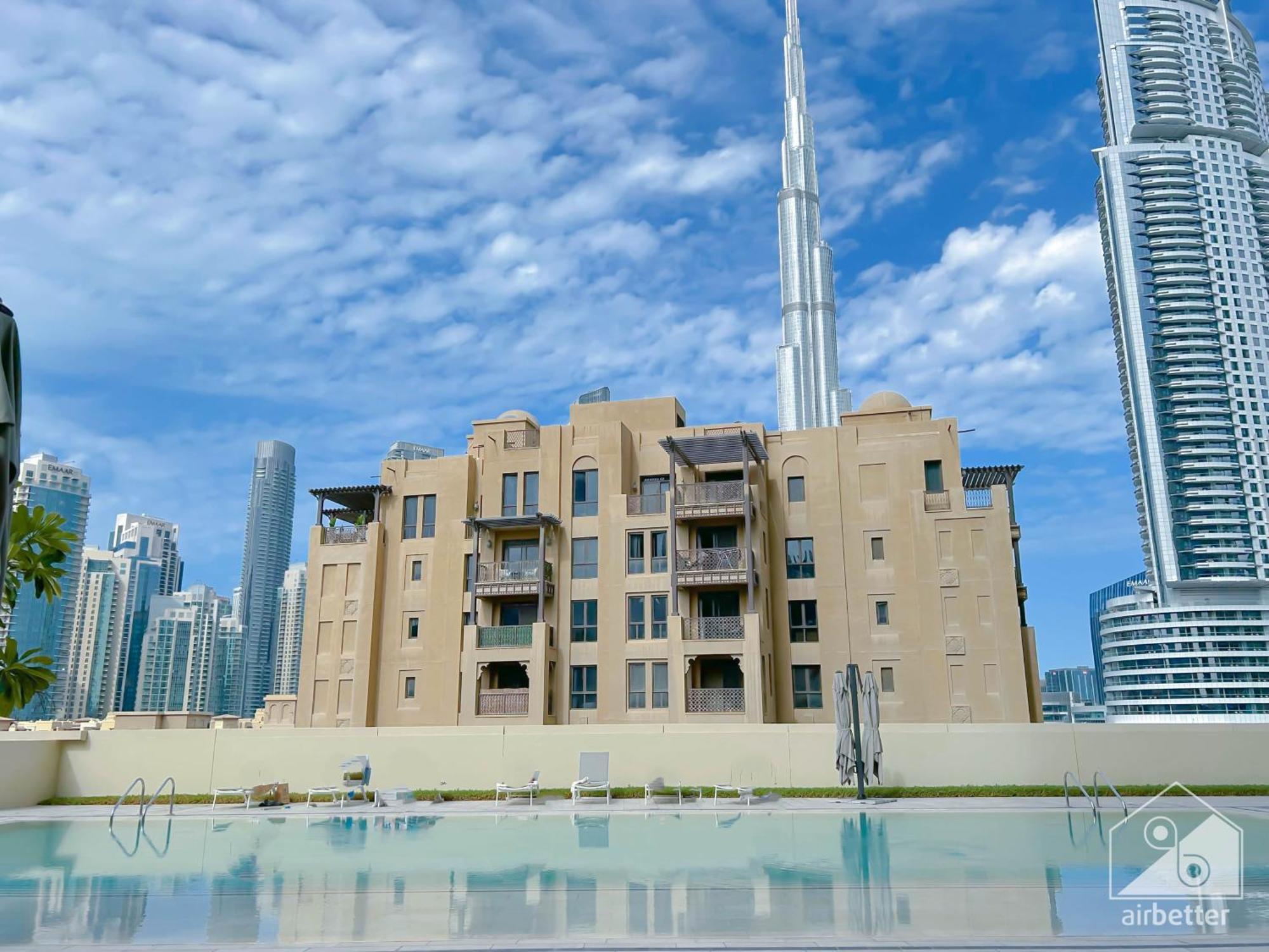 Apartment Luxury Burj Royale 1bedroom Incl Daily Housekeeping Dubai