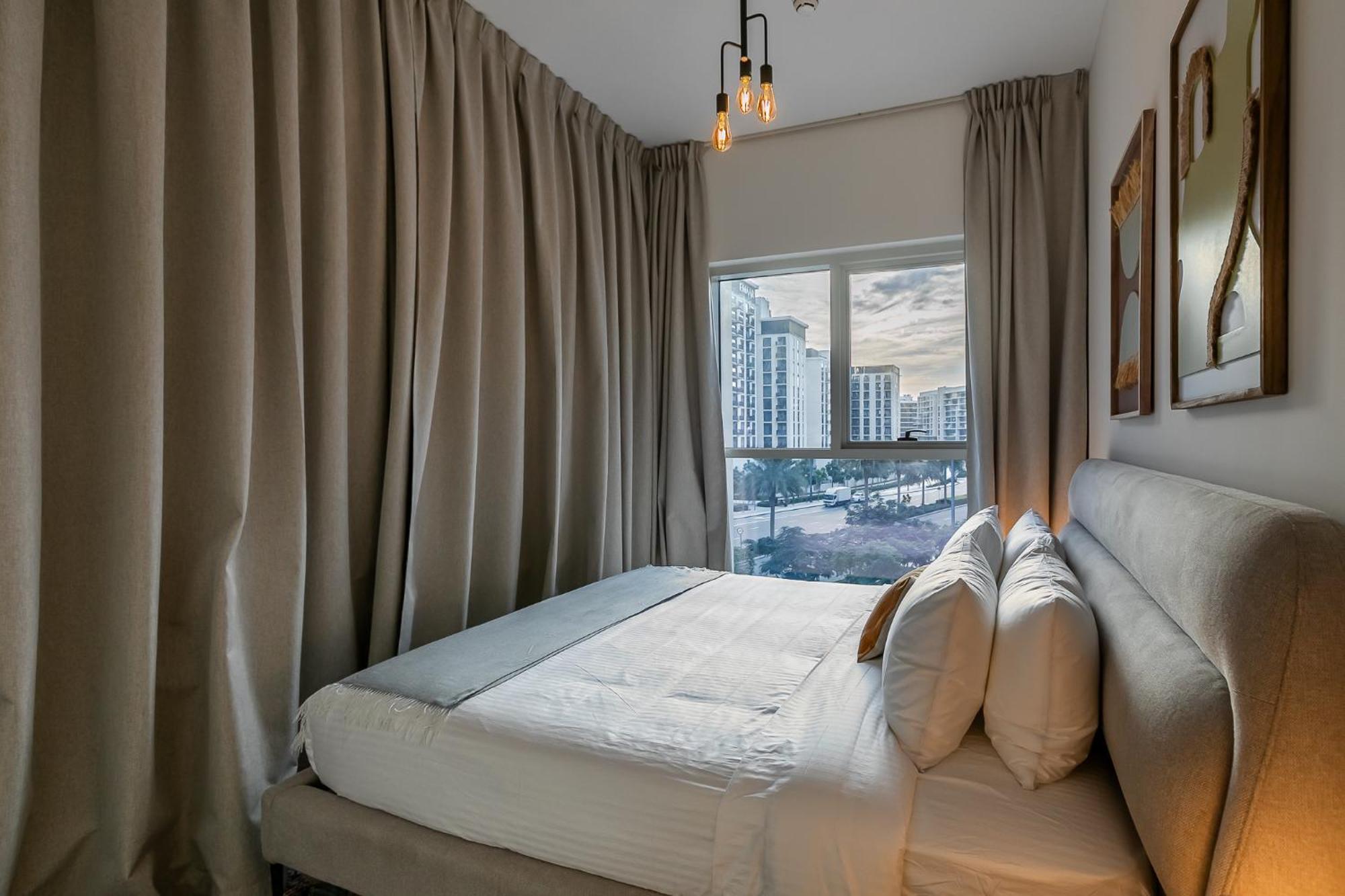 Apartment Upgraded Interior I Hills I View I Socio Tower Dubai
