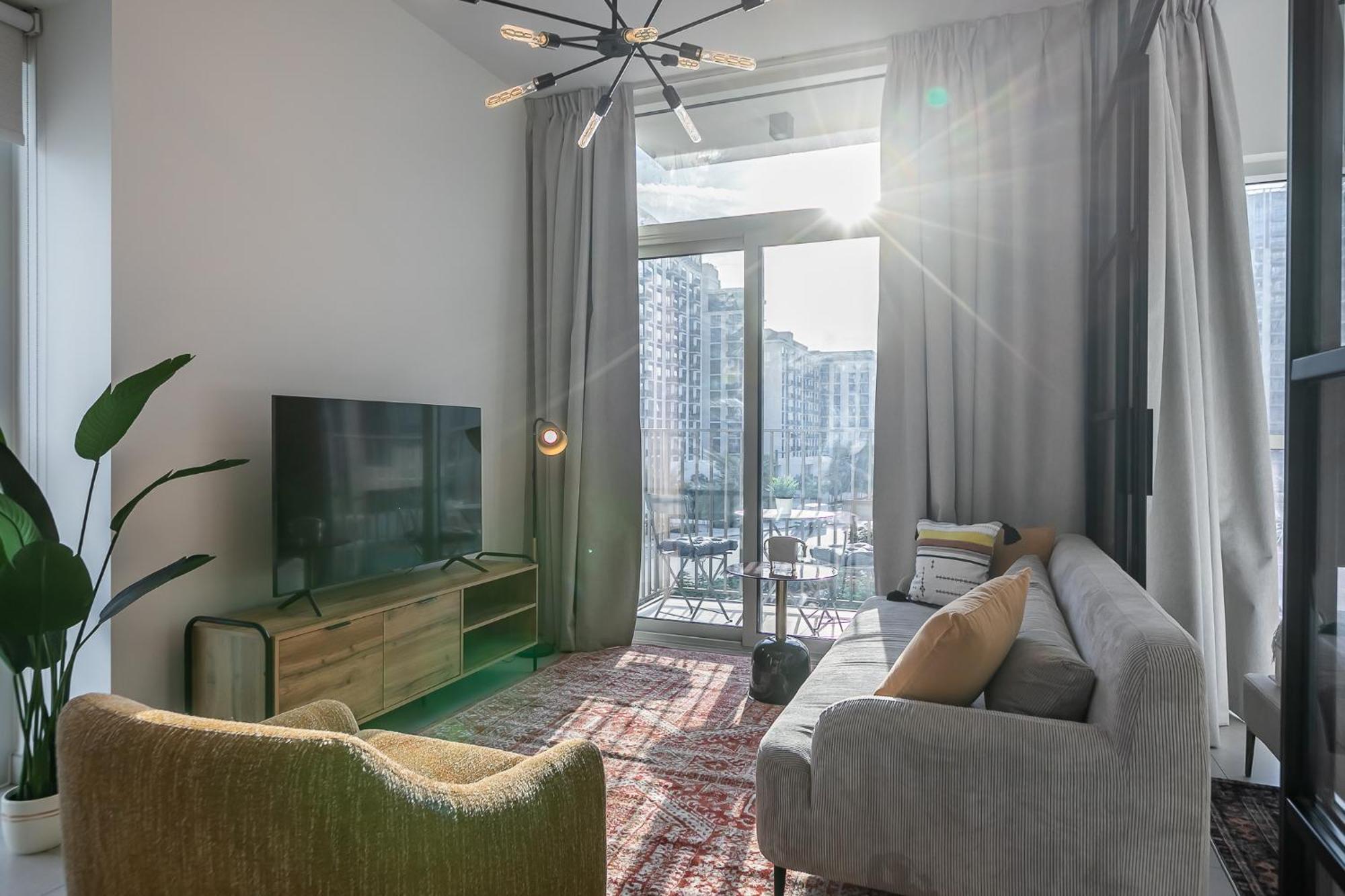 Upgraded Interior I Hills I View I Socio Tower Dubai