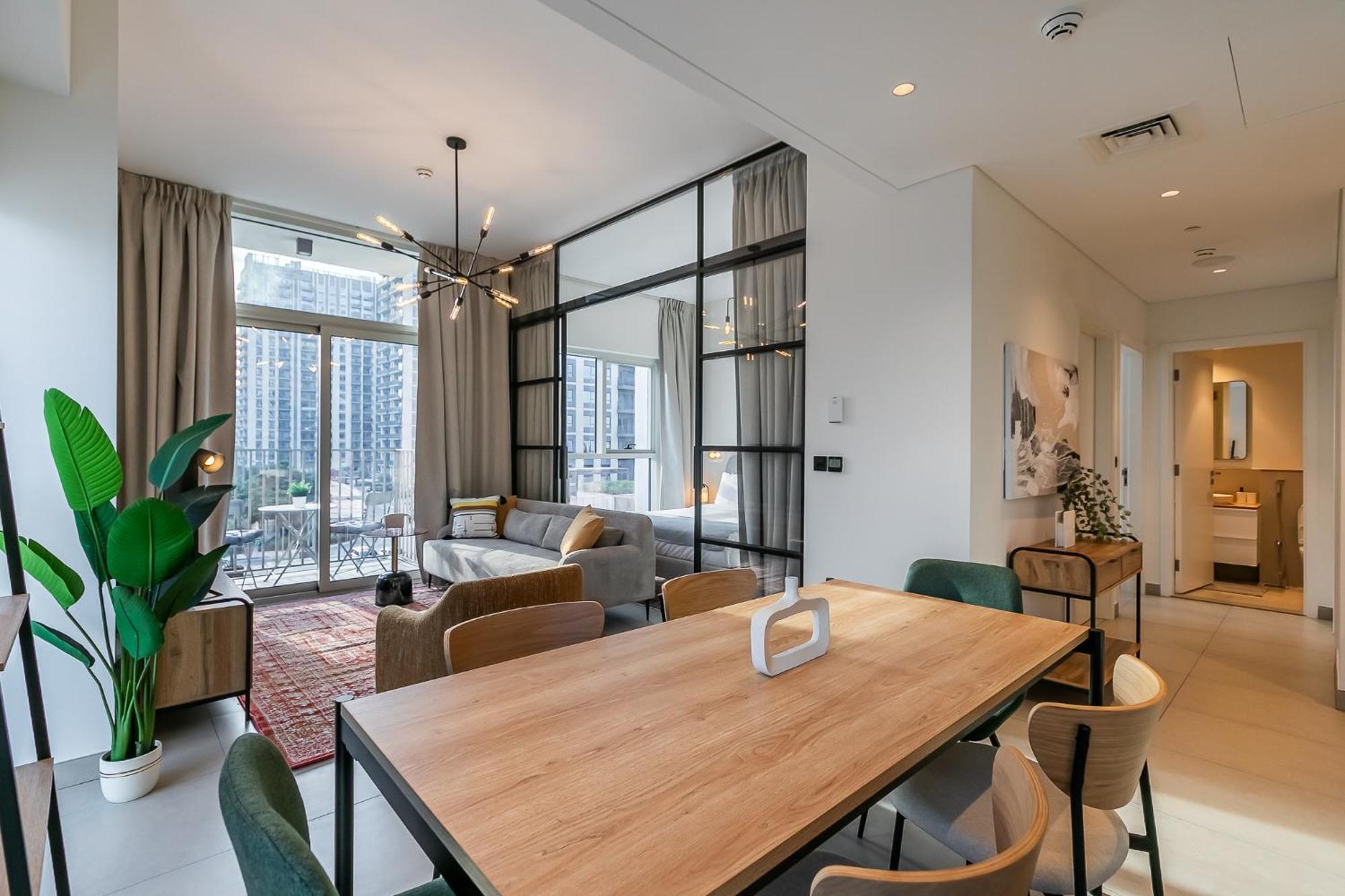 Upgraded Interior I Hills I View I Socio Tower Apartment Dubai