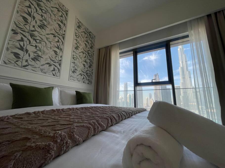 Apartment Luxury Burj Khalifa Views@modern Tranquil Moments Dubai