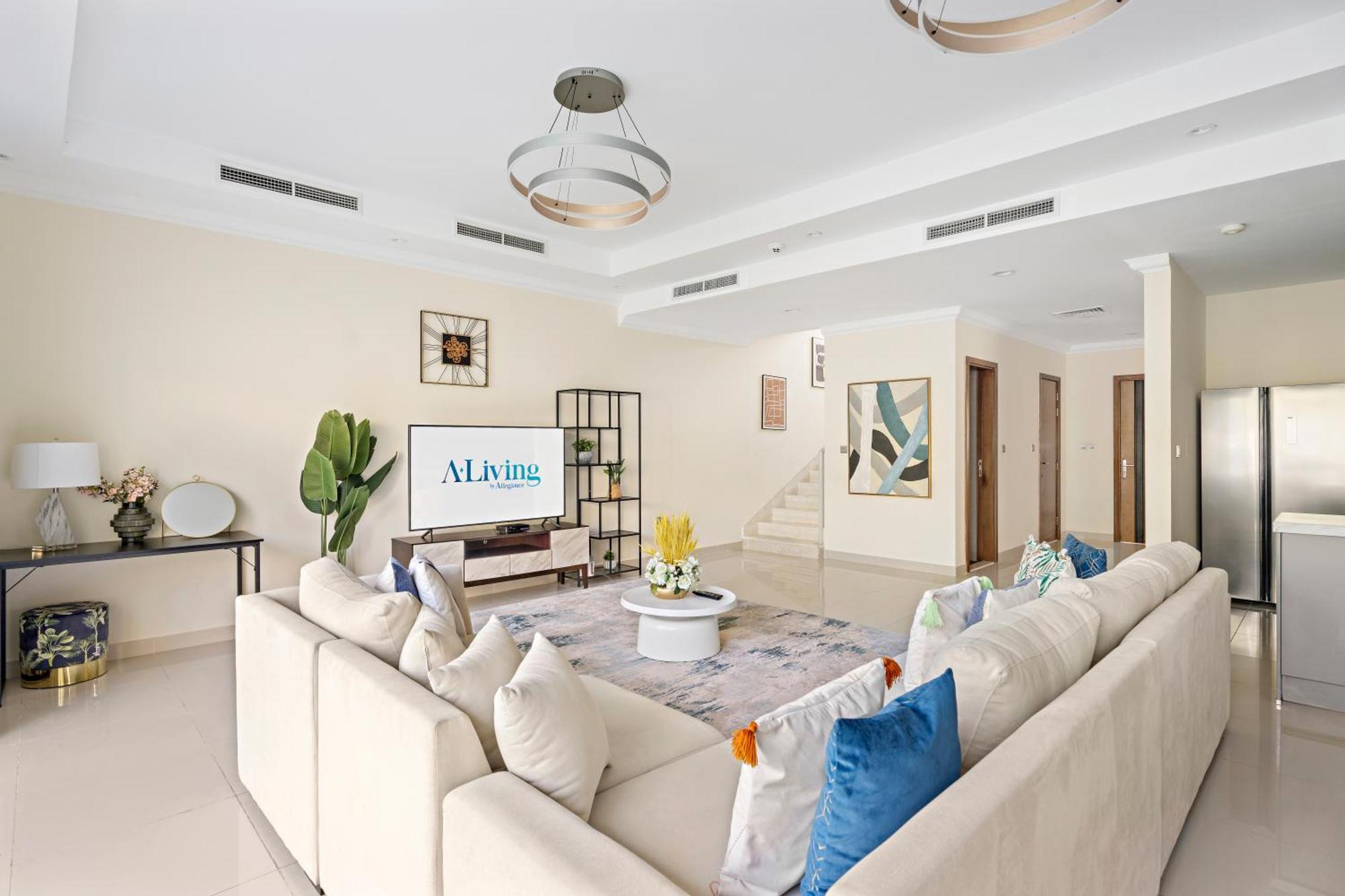 Villa Aliving Luxury3br District 15 Jvc- V3 *