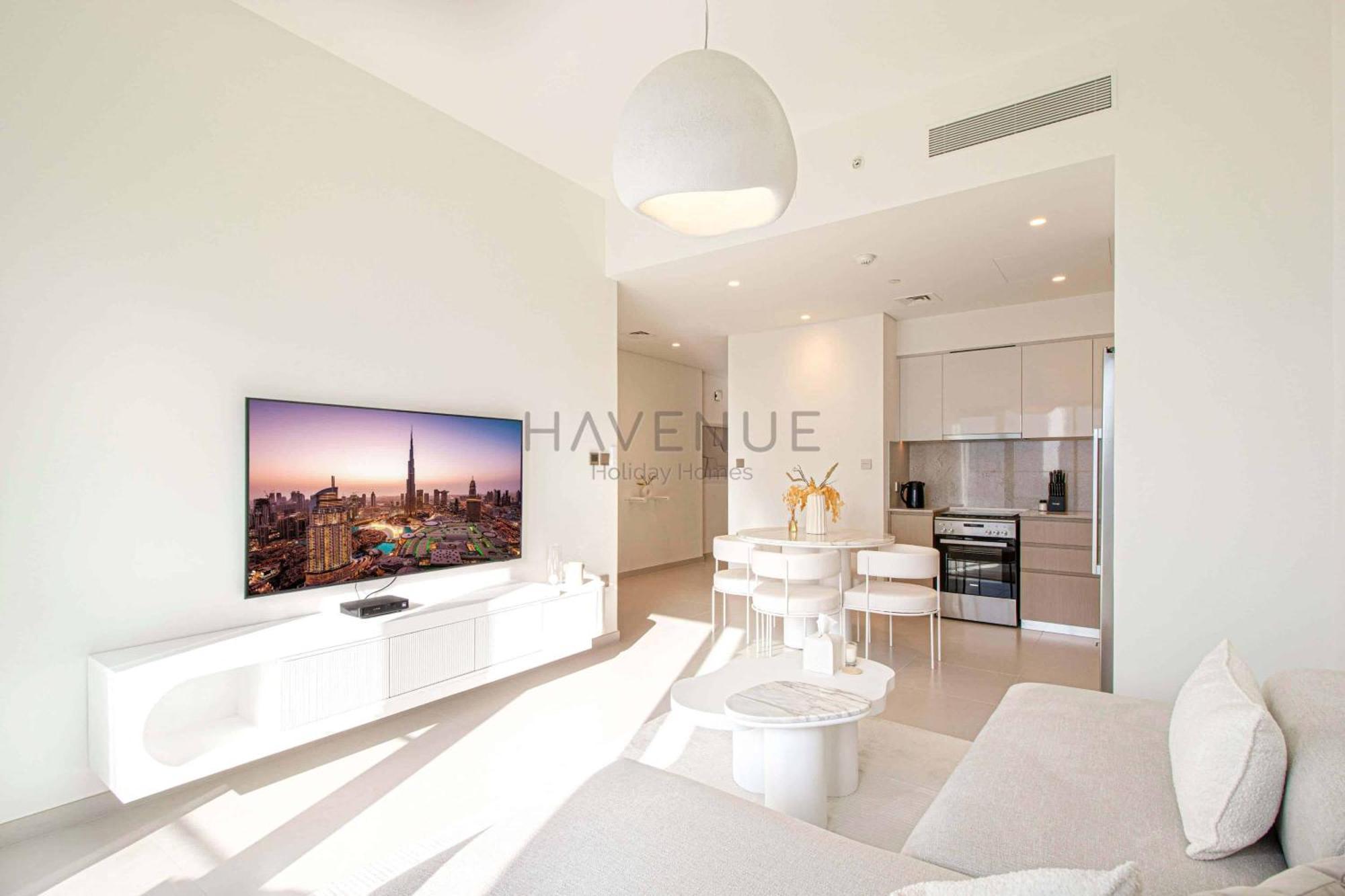 Havenue At Burj Royale - Full Burj Khalifa View - 2 Bed - Pool - Gym * Dubai