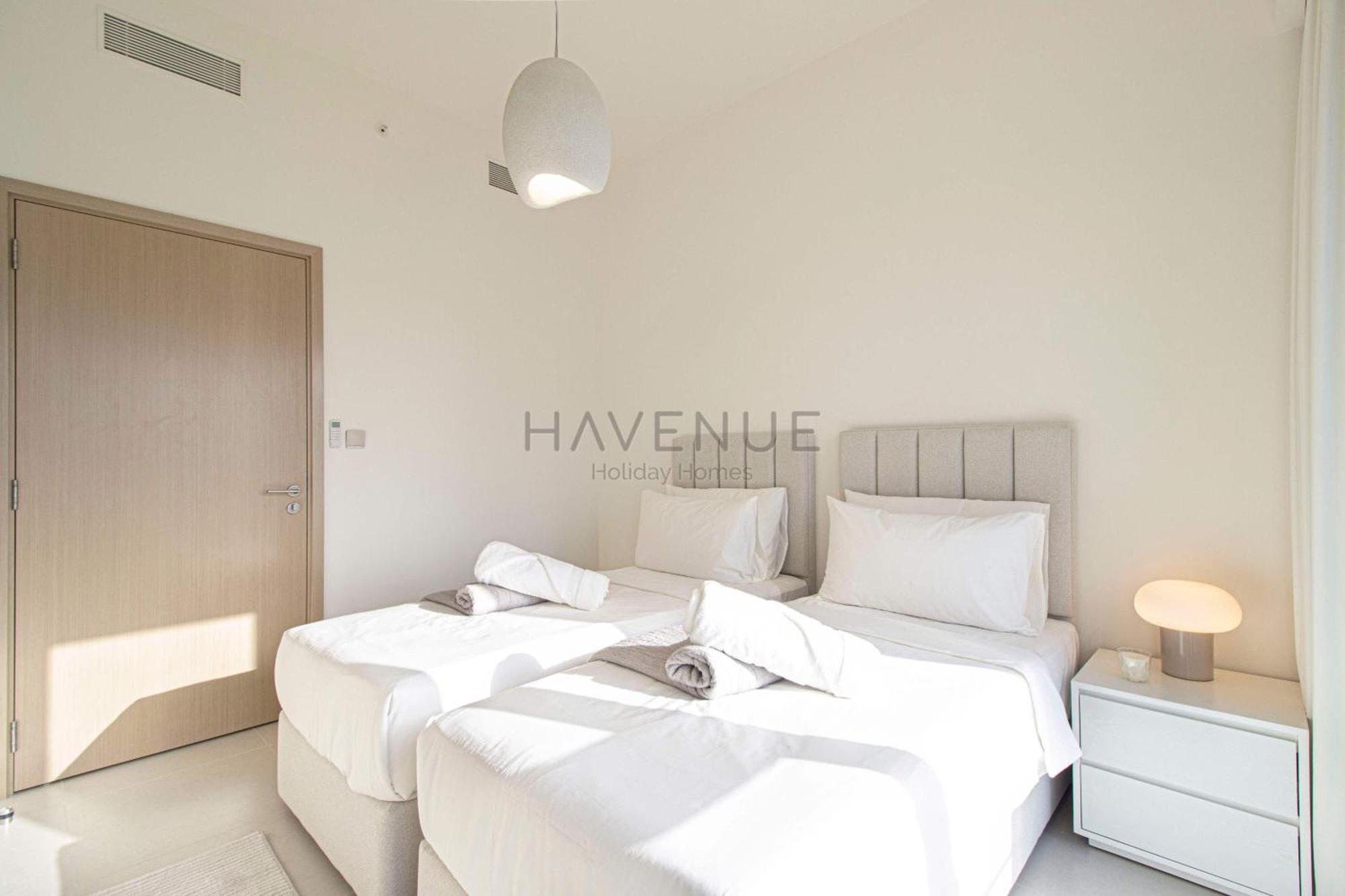 Apartment Havenue At Burj Royale - Full Burj Khalifa View - 2 Bed - Pool - Gym Dubai