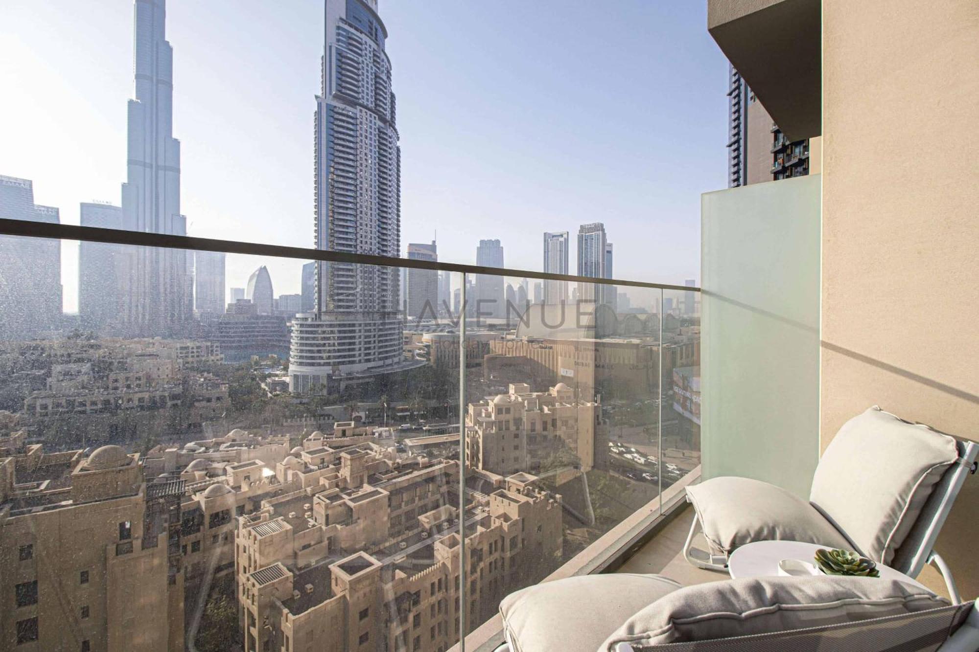 Havenue At Burj Royale - Full Burj Khalifa View - 2 Bed - Pool - Gym * Dubai