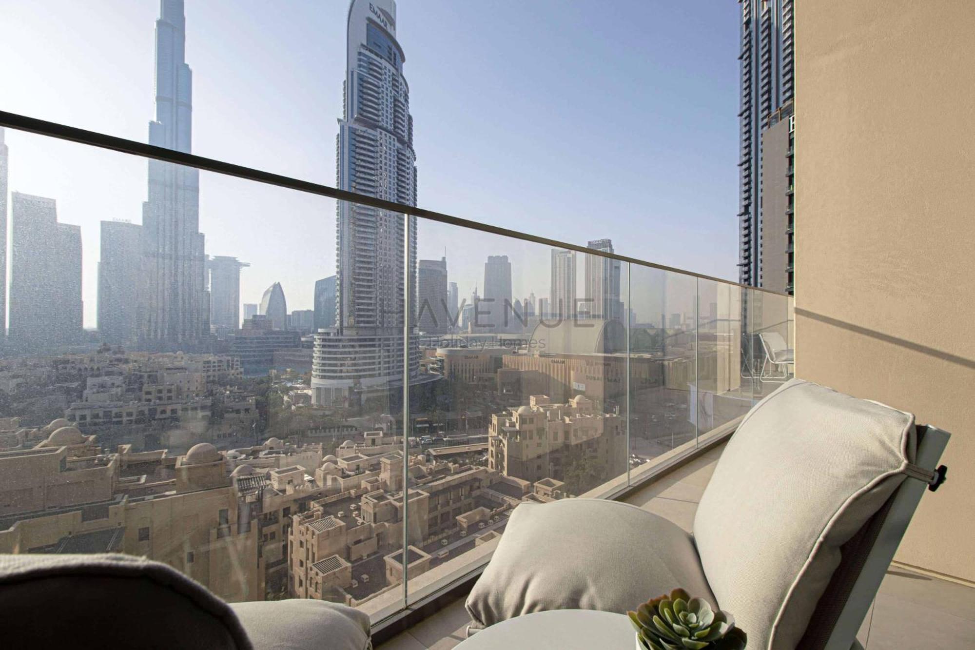 Havenue At Burj Royale - Full Burj Khalifa View - 2 Bed - Pool - Gym * Dubai