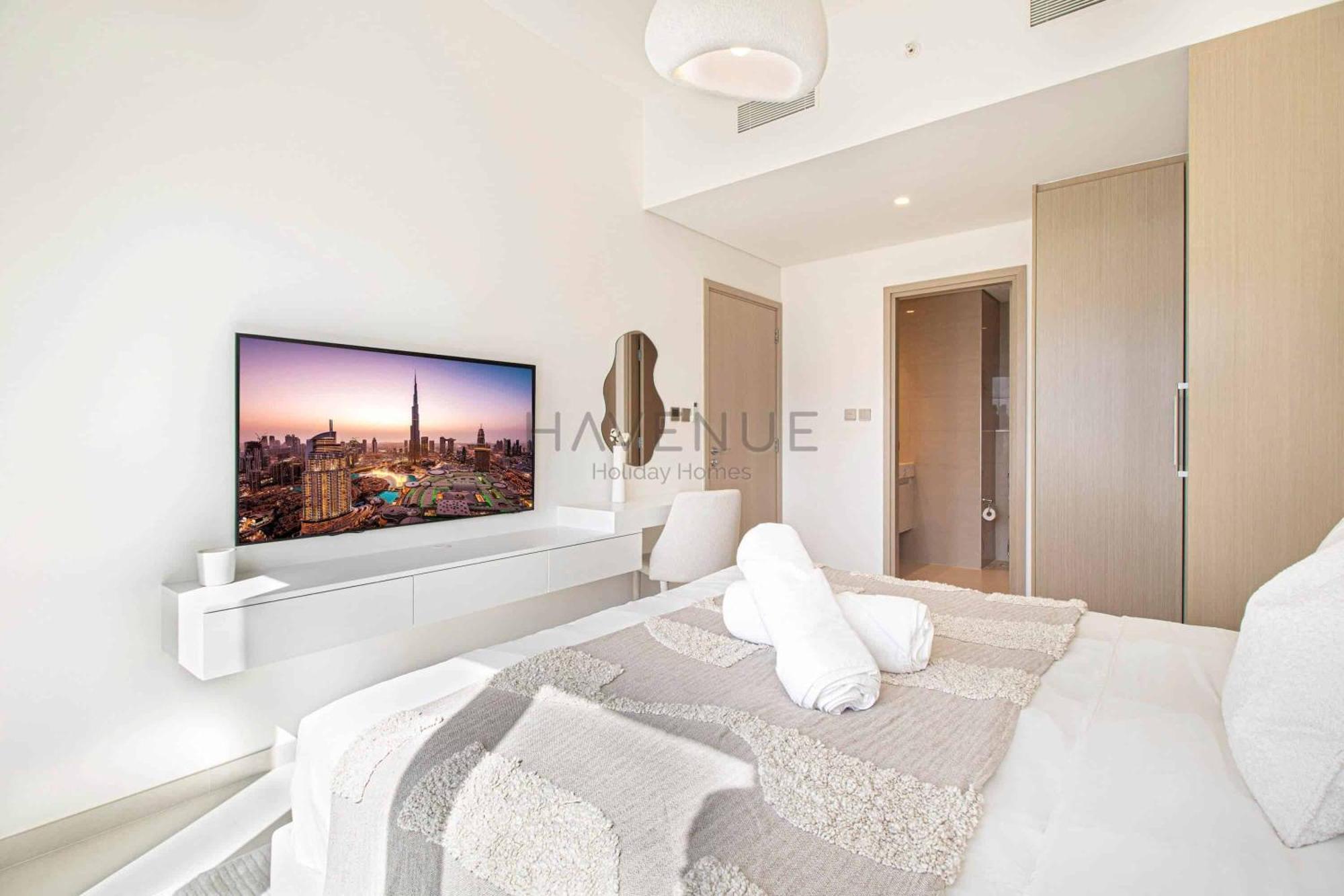 Havenue At Burj Royale - Full Burj Khalifa View - 2 Bed - Pool - Gym * Dubai