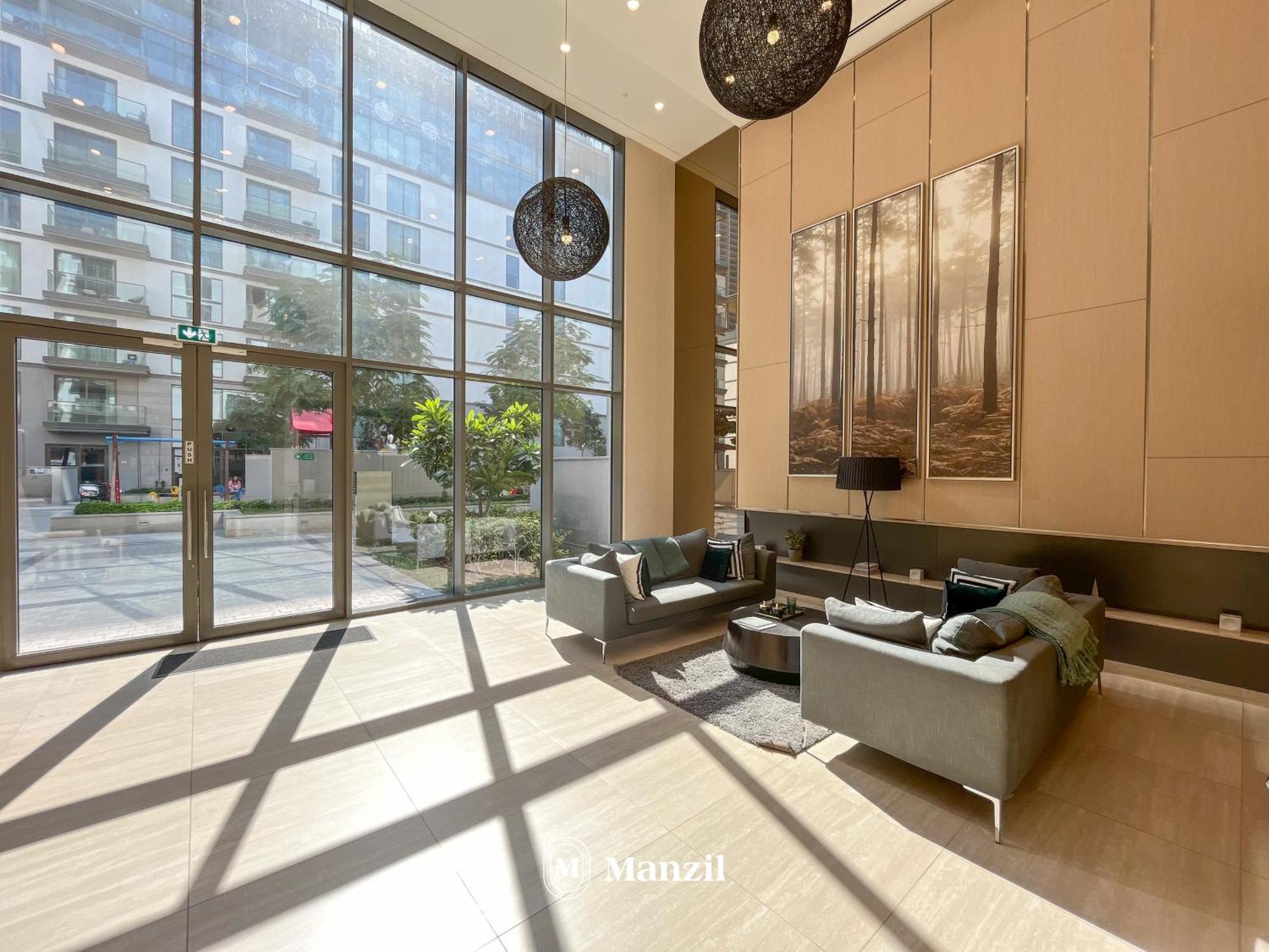 Manzil - 1br In Sobha Hartland With Pool View, Near Burj Khalifa And Mall Apartment