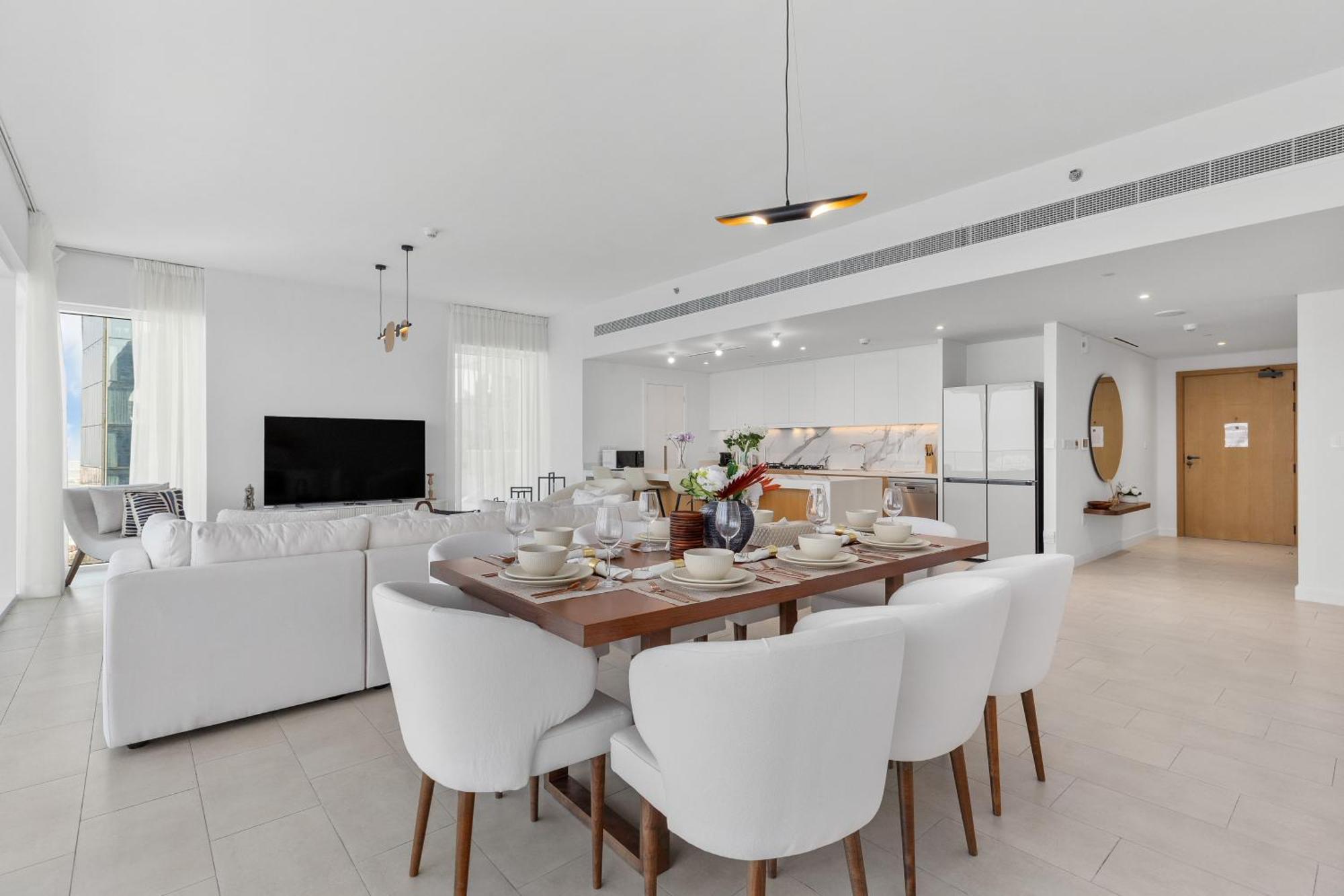 Apartment Maison Privee - Upscale W/ Open Sea And Bluewaters Vws In Jbr Dubai
