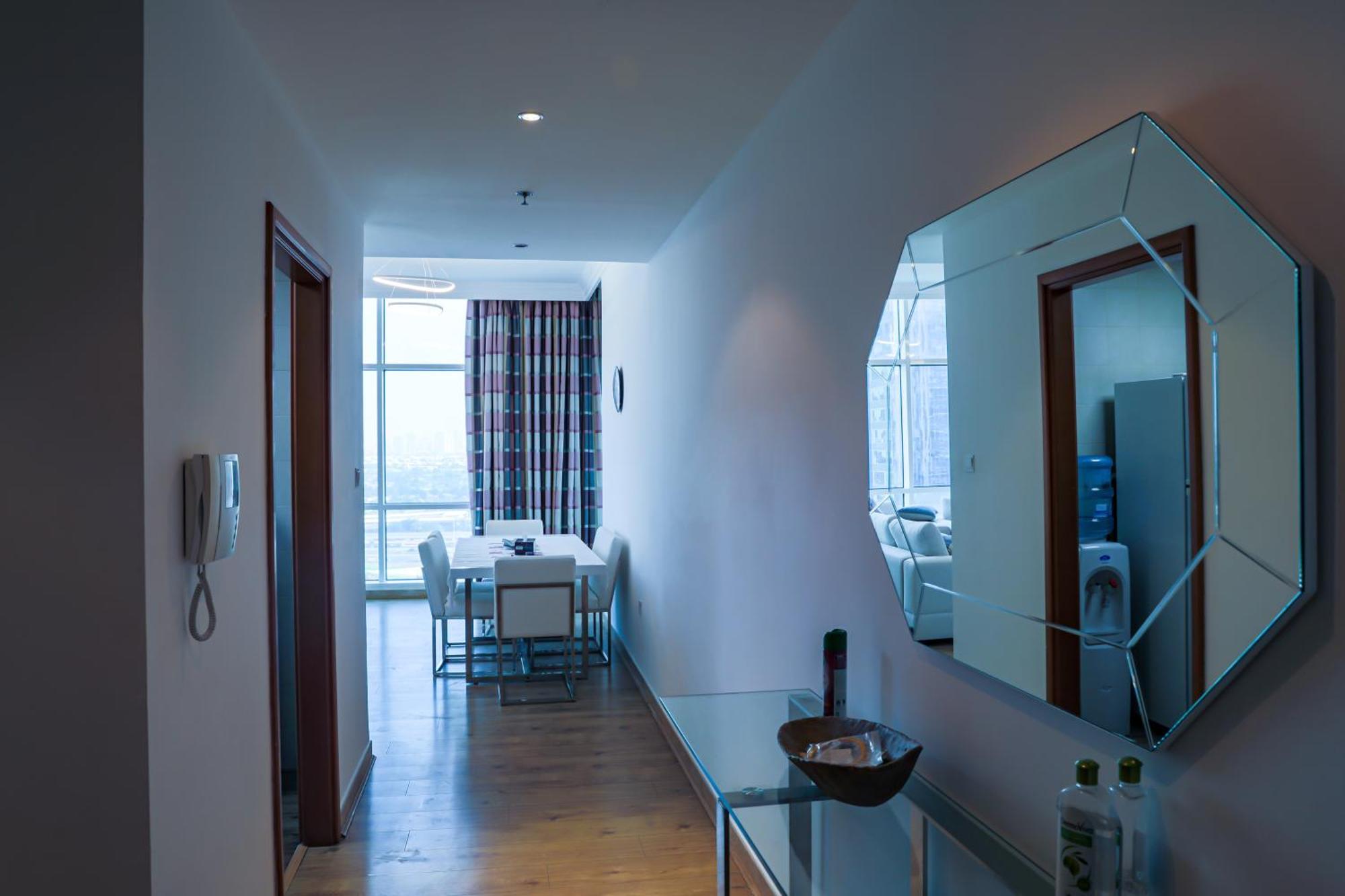 Mag218 Tower, 02 Bedrooms + Halll + Maids With Full Panoramic View In Marsa Apartment *